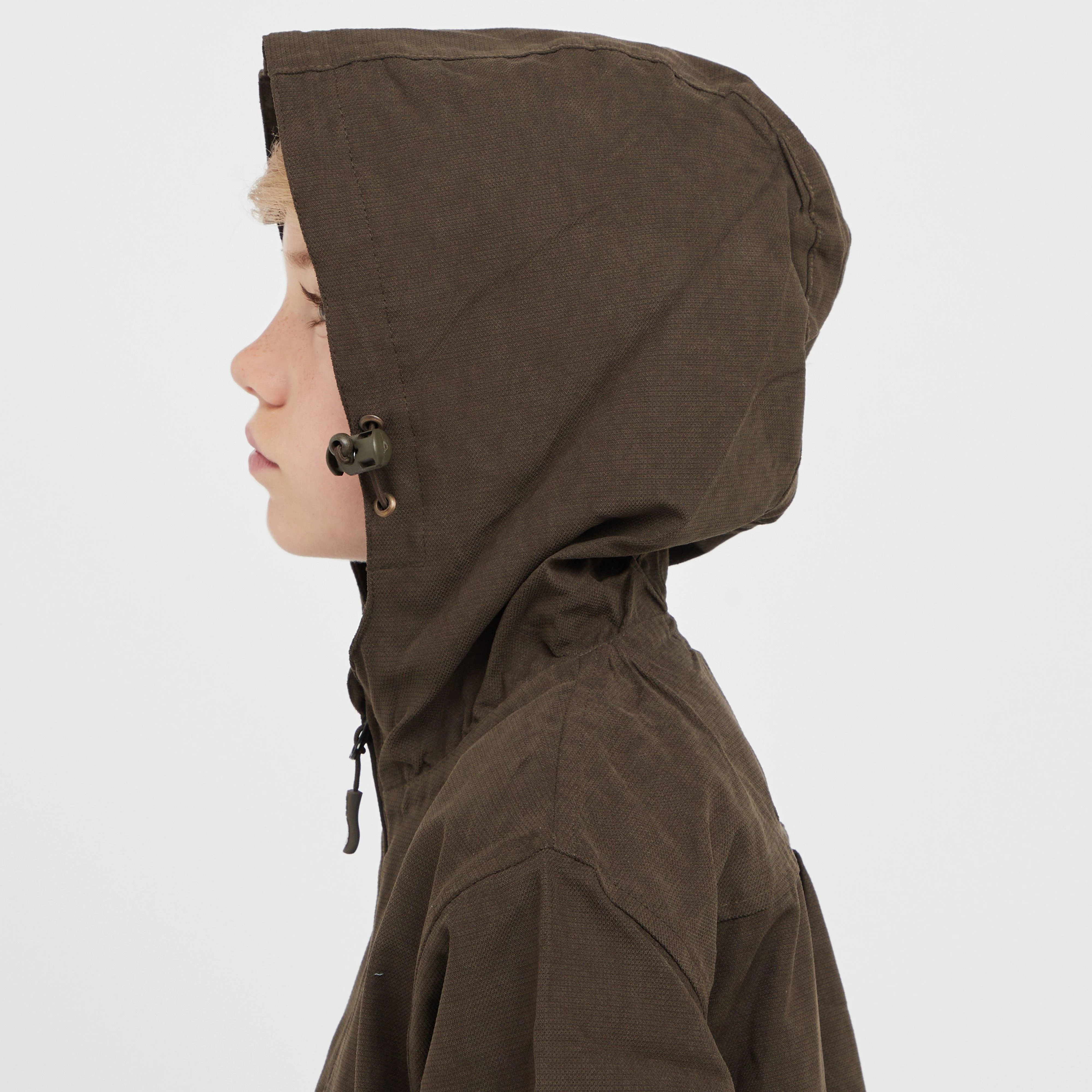 Kids Struther Smock Field Jacket Dark Green - Image 9