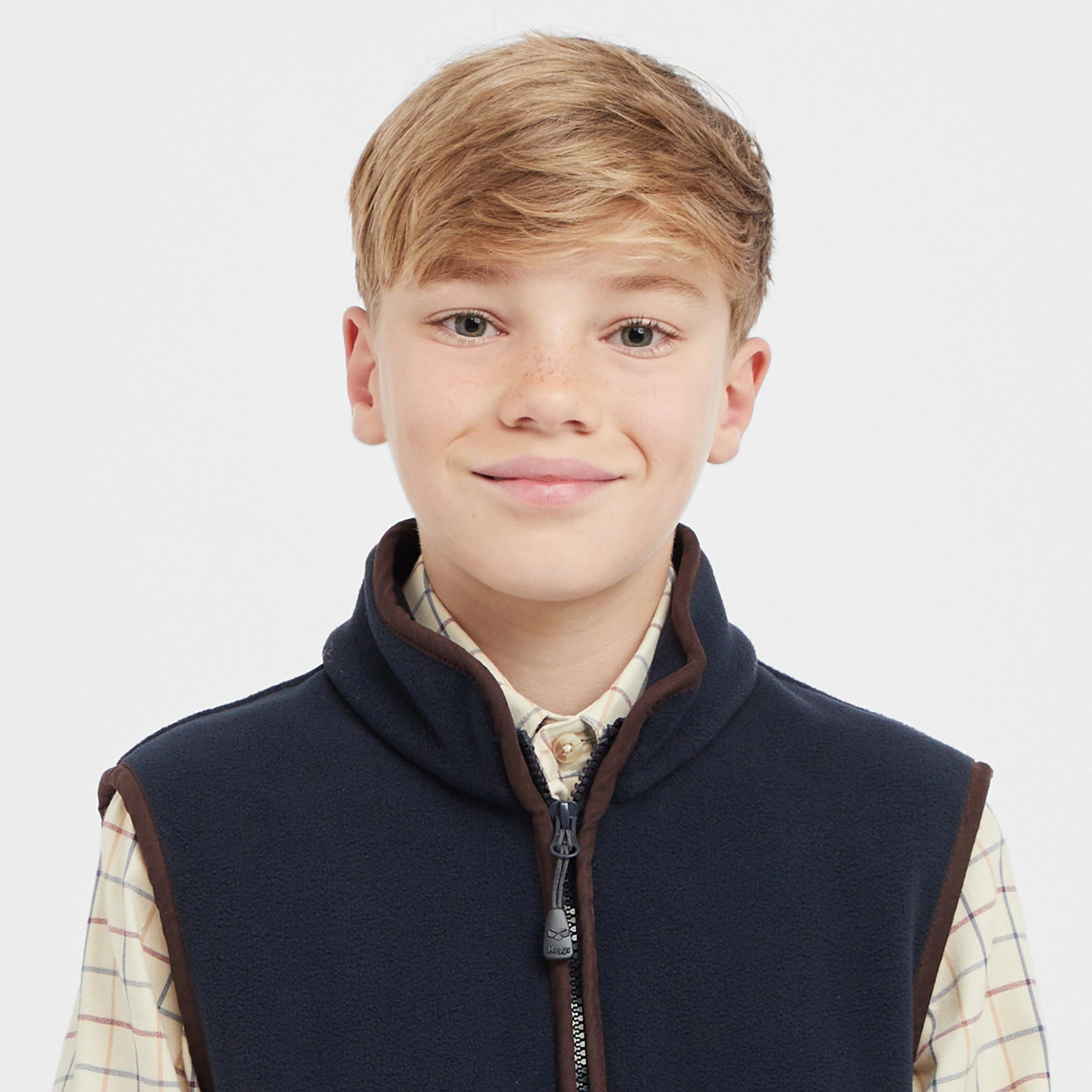 Kids Woodhall Gilet Navy - Image 6