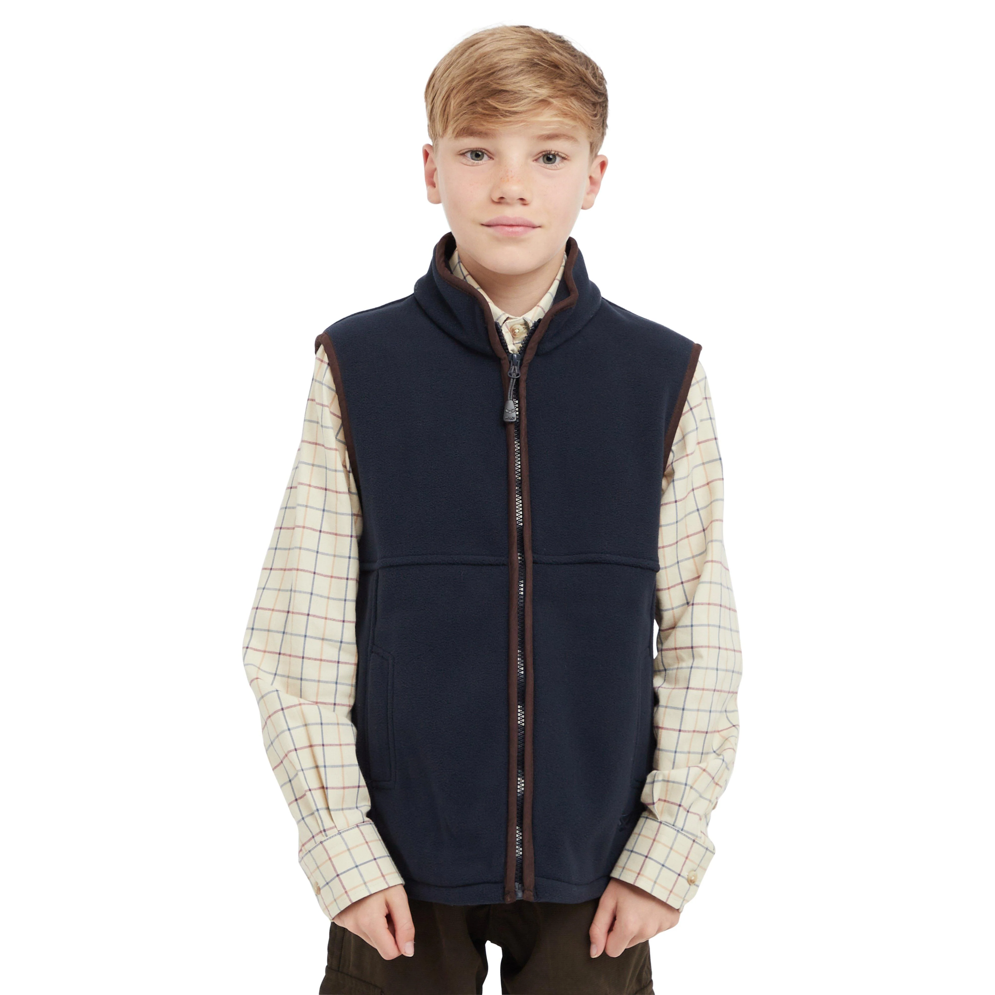Kids Woodhall Gilet Navy - Image 8