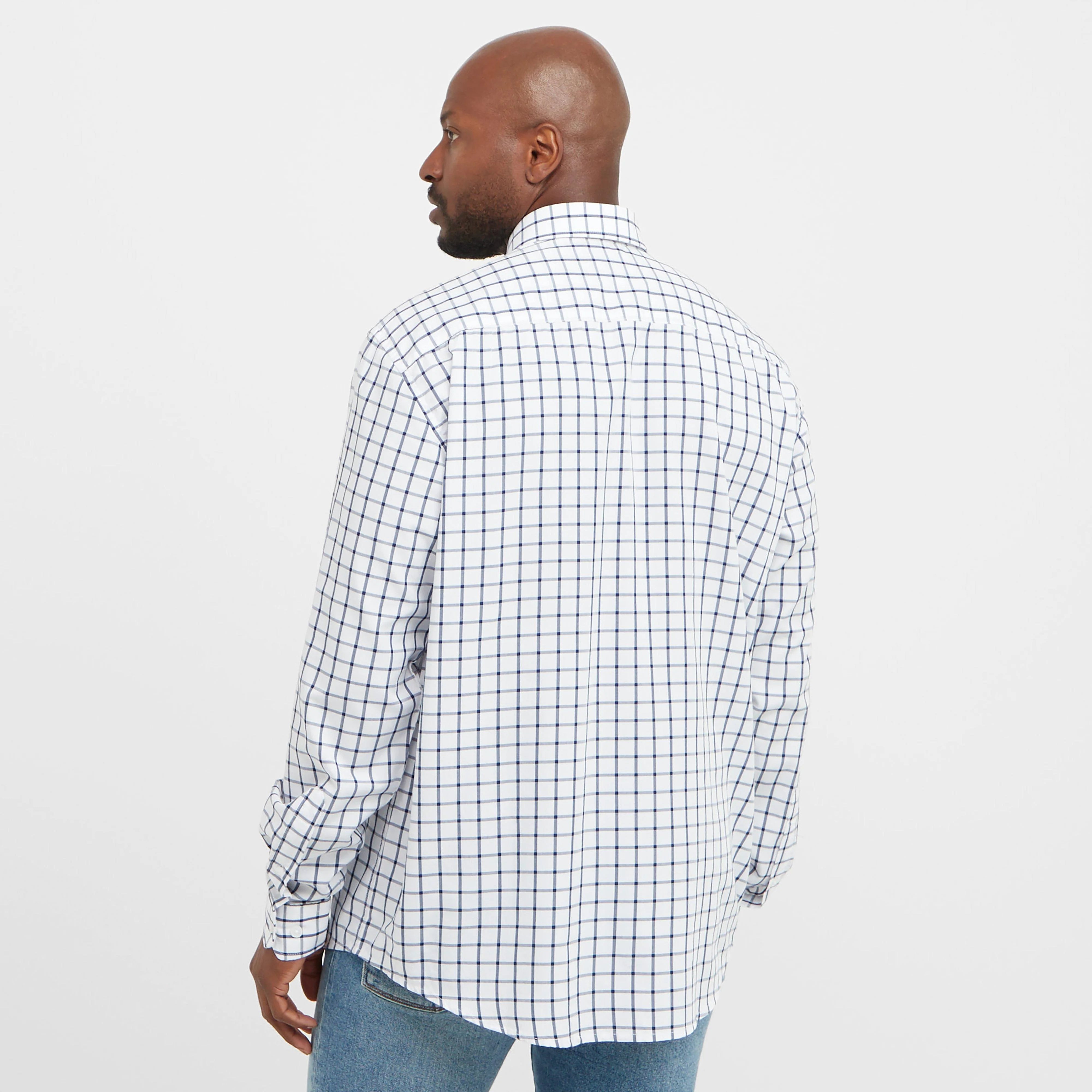 Mens Fernie Bamboo Shirt Navy - Image 2