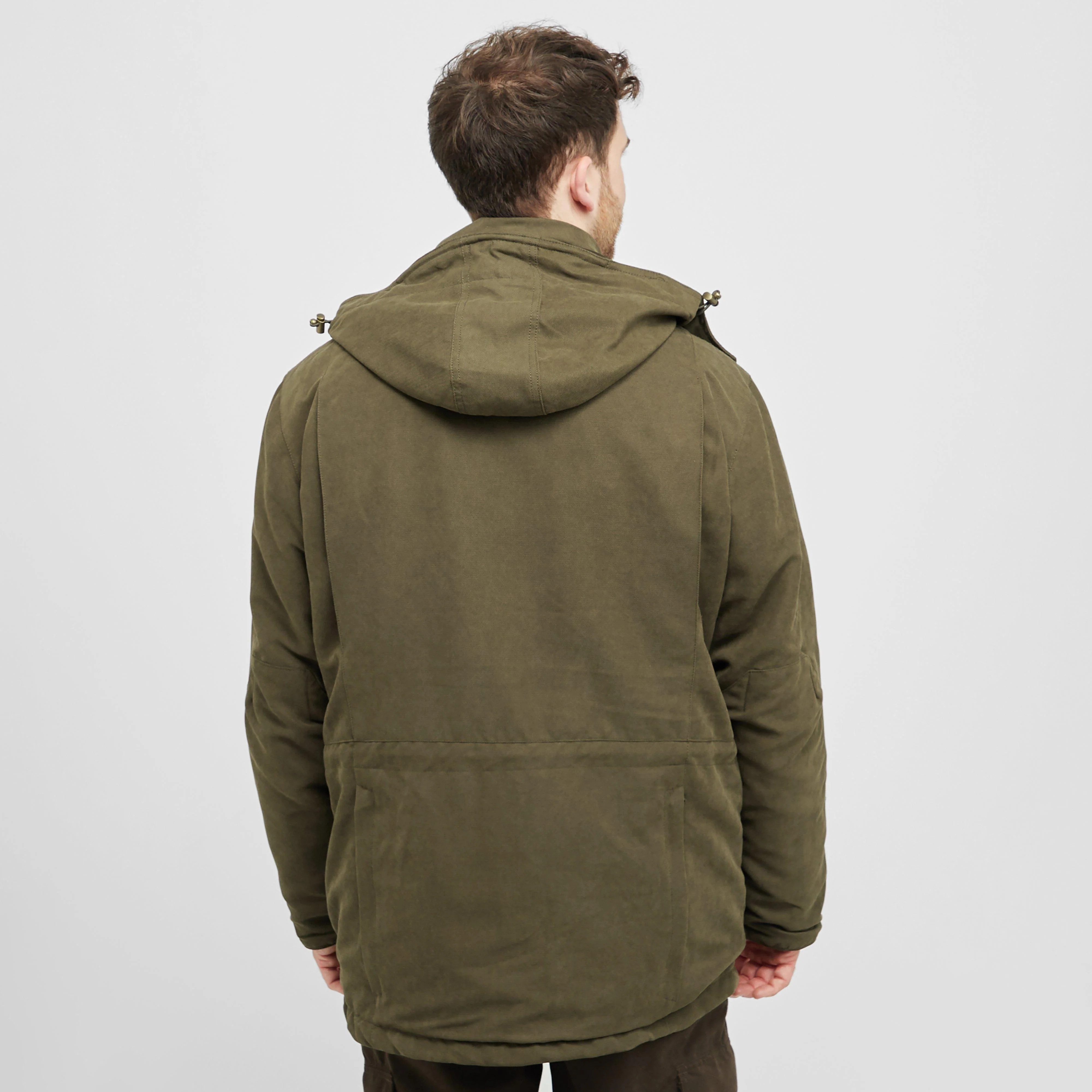 Mens Kincraig Waterproof Field Jacket Olive Green - Image 2