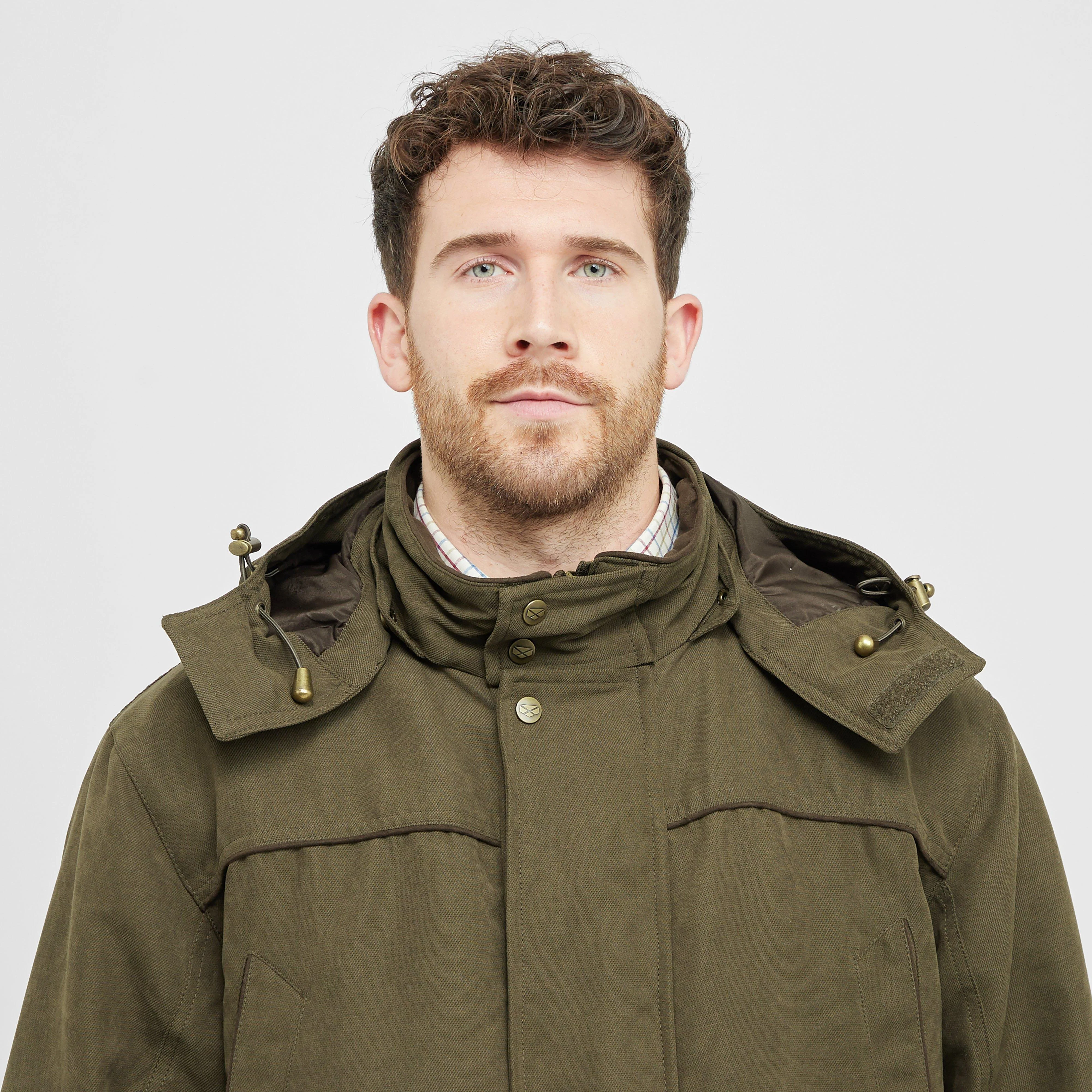 Mens Kincraig Waterproof Field Jacket Olive Green - Image 6