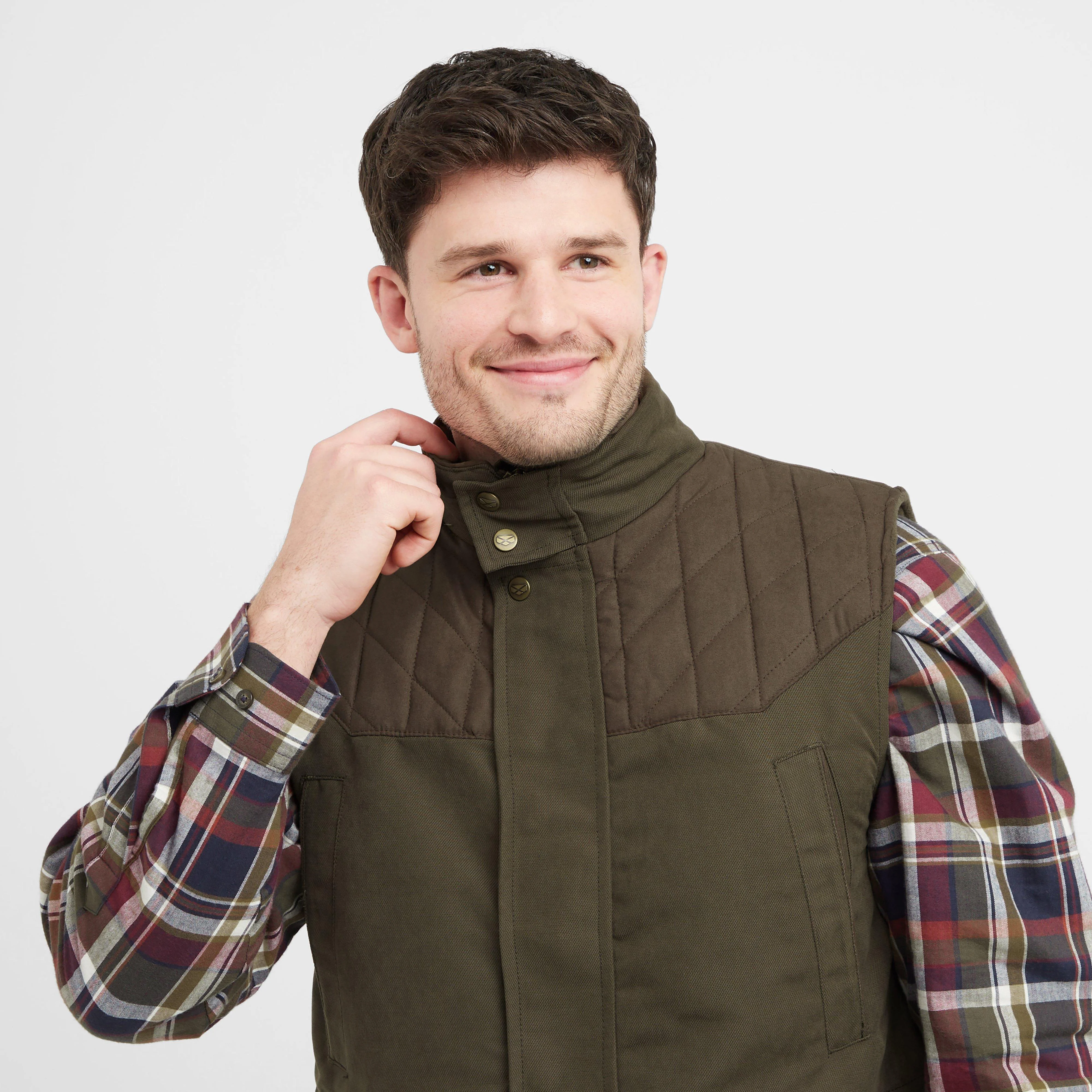 Mens Kincraig Waterproof Field Jacket Olive Green - Image 4