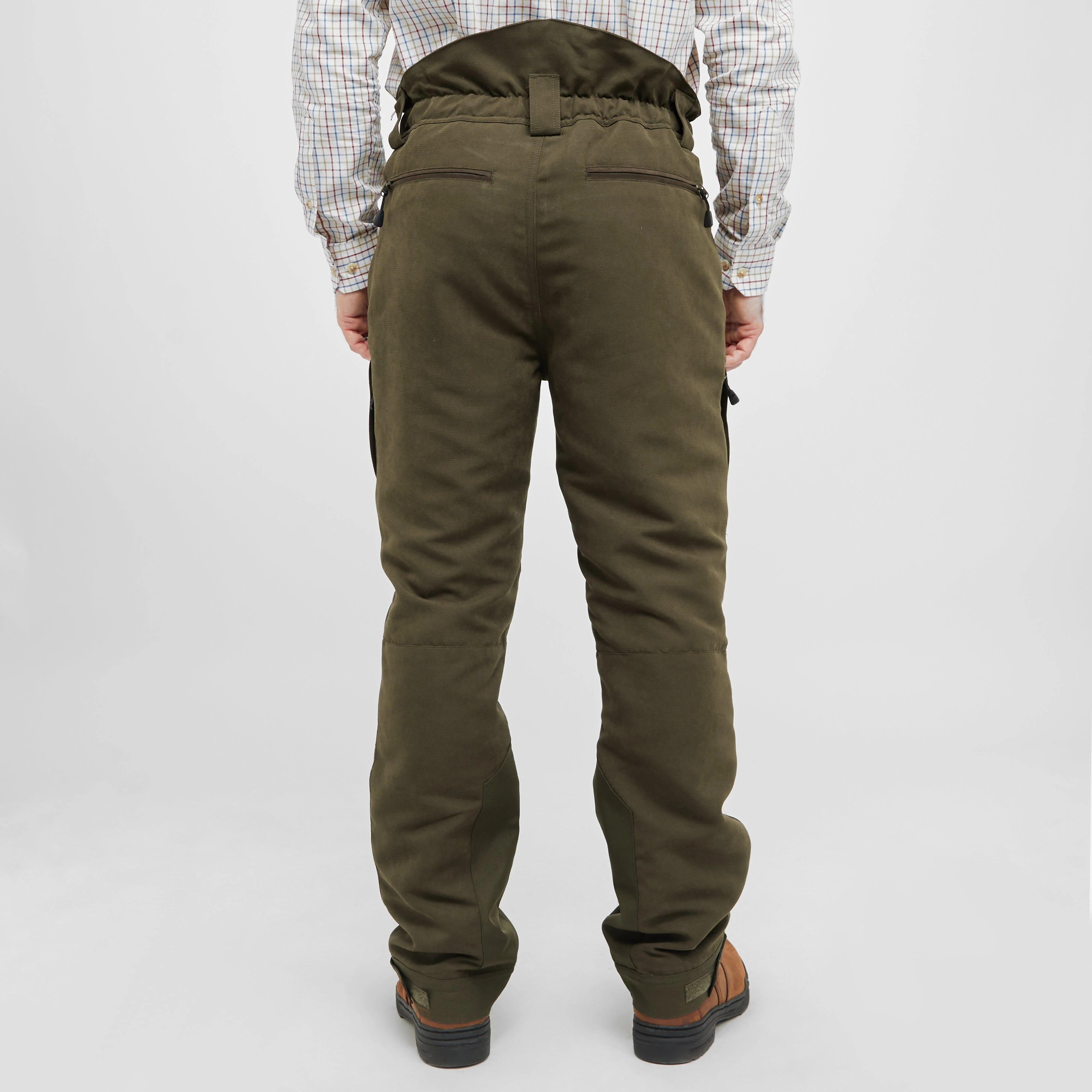 Mens Kincraig Waterproof Field Trousers Olive Green - Image 2