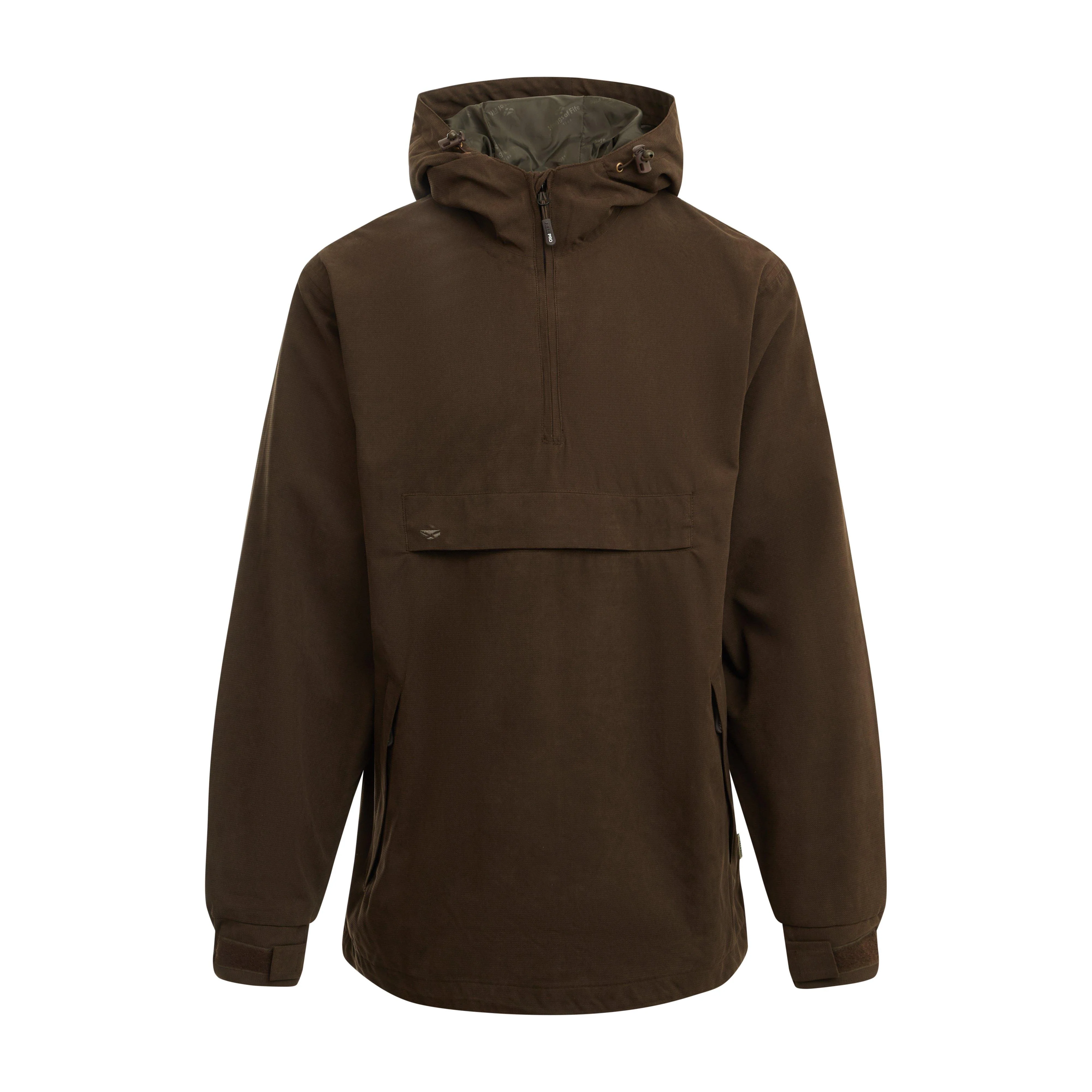 Mens Struther Smock Field Jacket Dark Green - Image 8