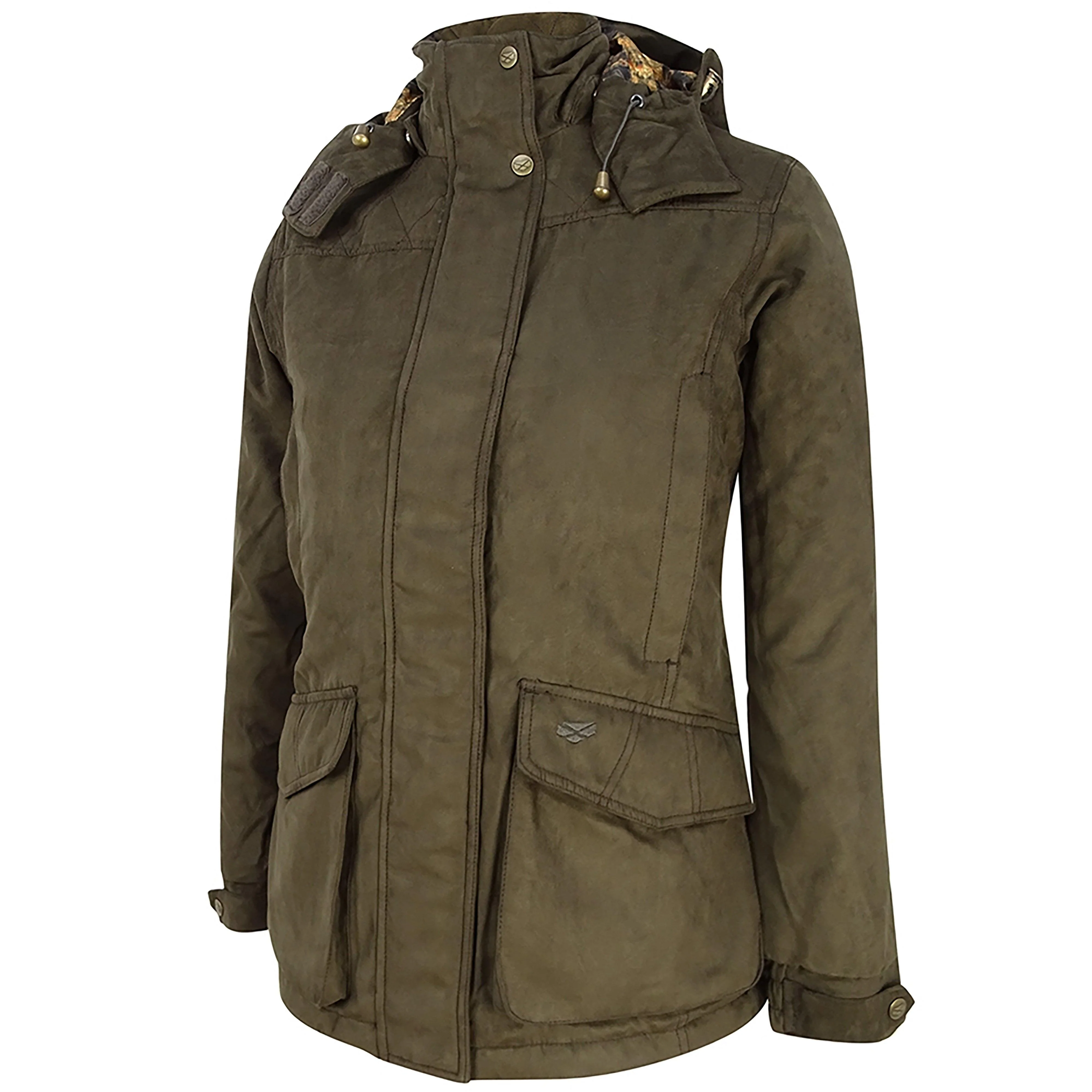 Womens Rannoch Hunting Jacket Field Green - Image 7