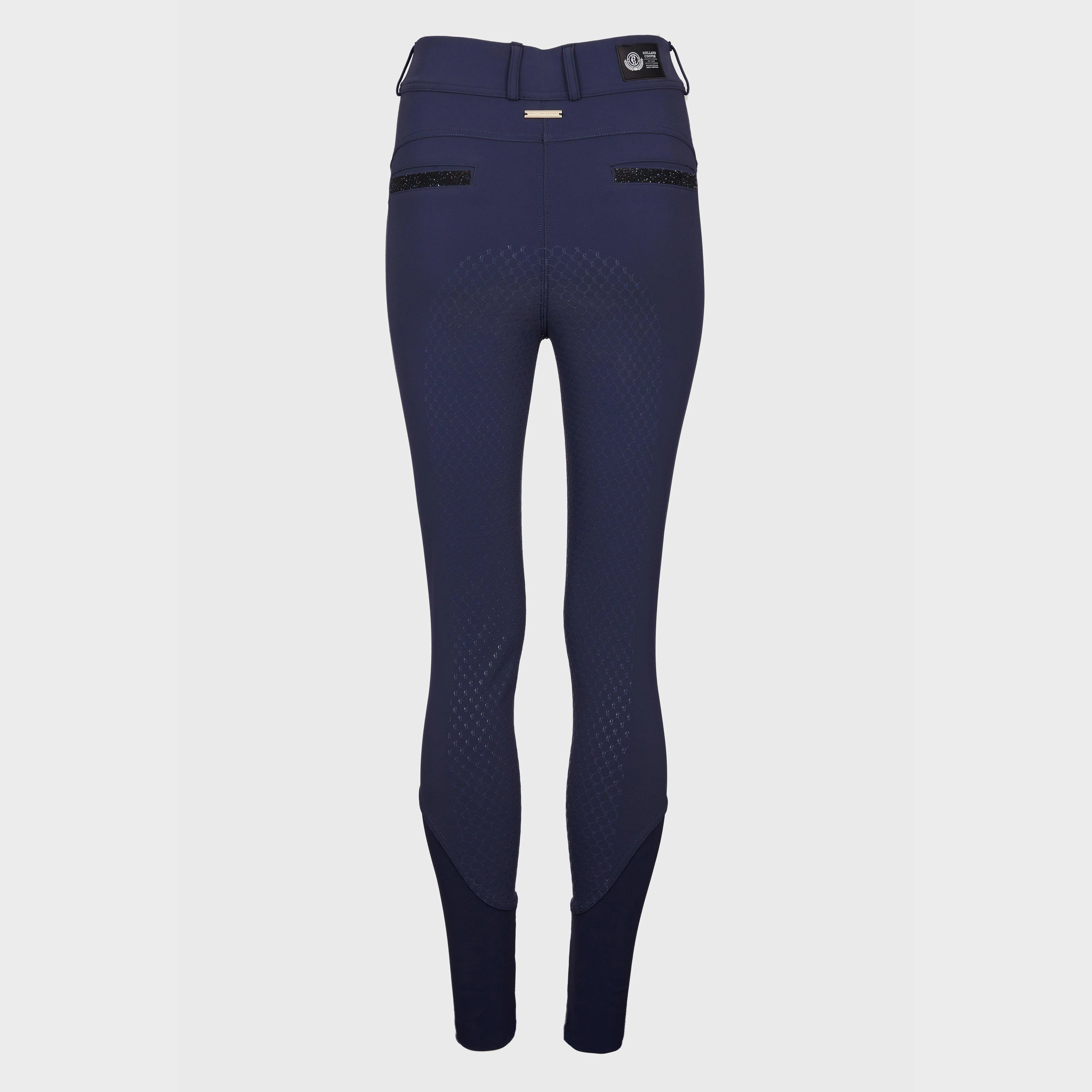 Womens Premium Mid Rise Breeches Yale Blue - Image 8