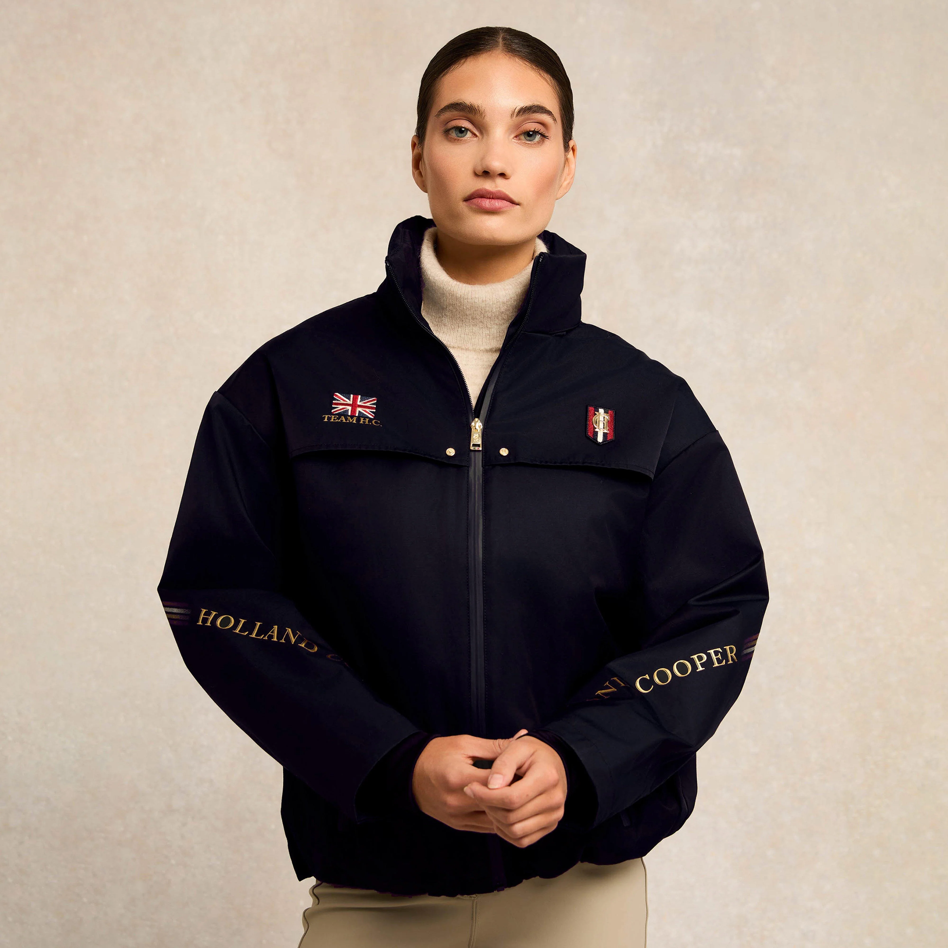 Womens Team Alenah Jacket Ink Navy - Image 3
