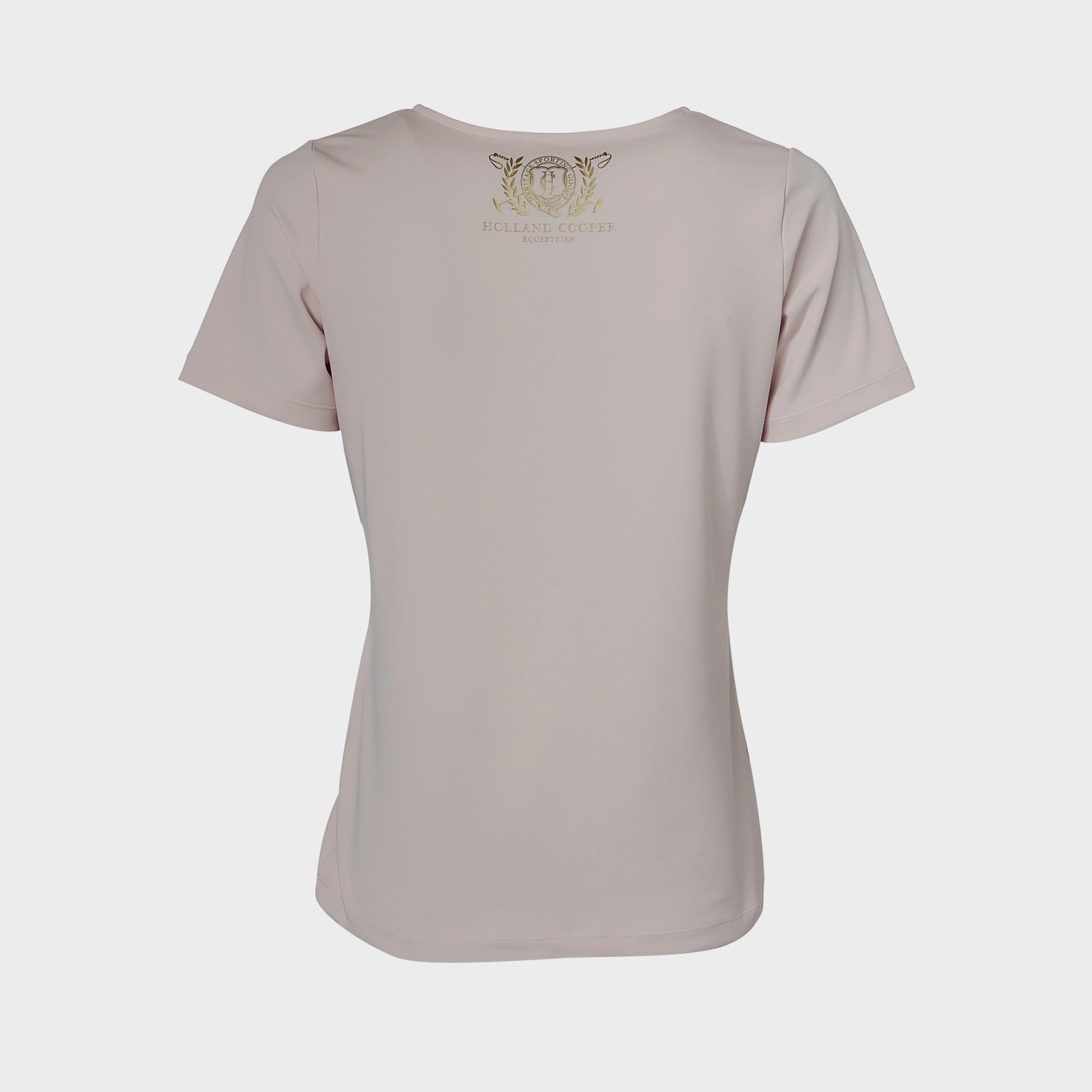 Womens Training V-Neck Tee Blush - Image 5