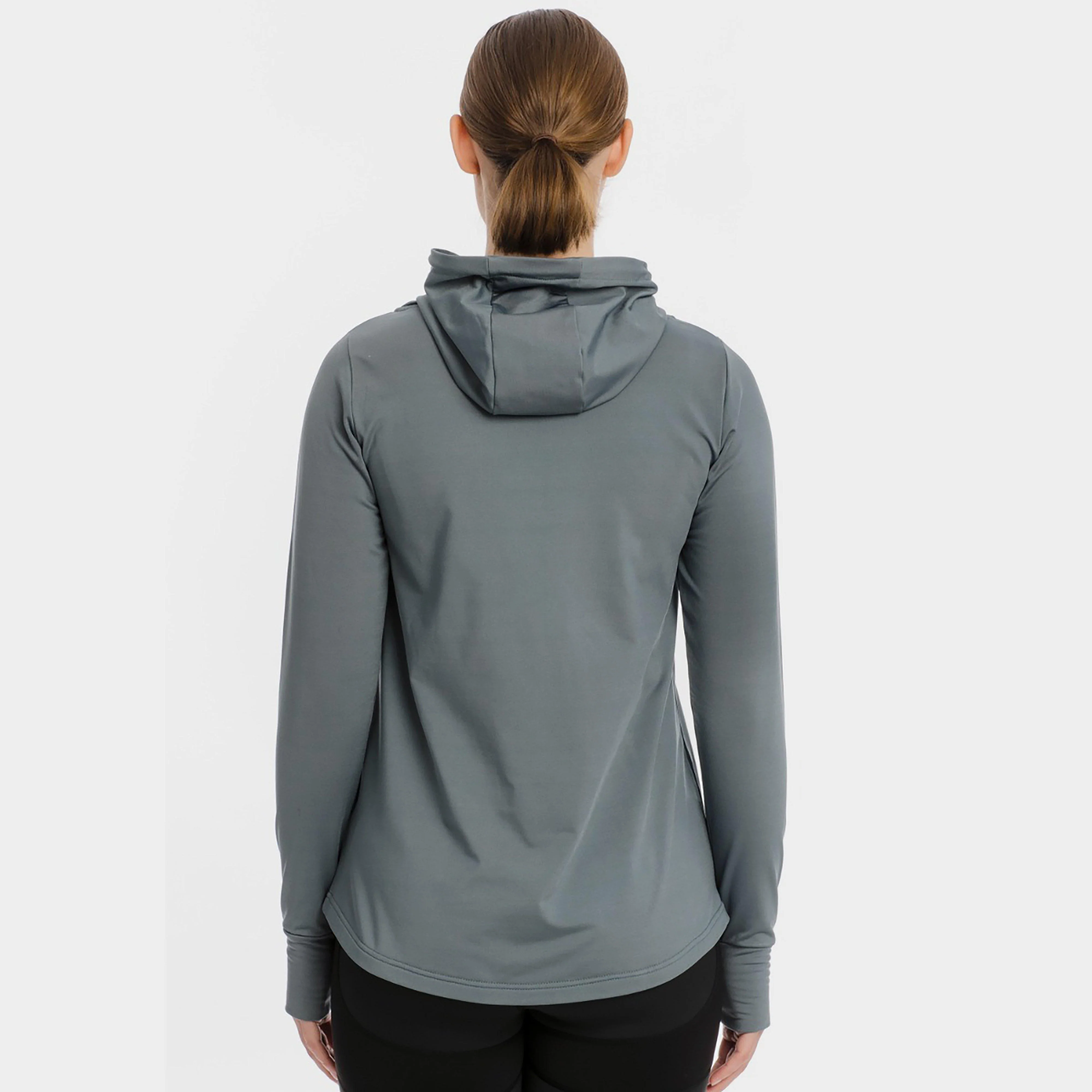 Womens Technical Hooded Fleece Winter Ocean - Image 3