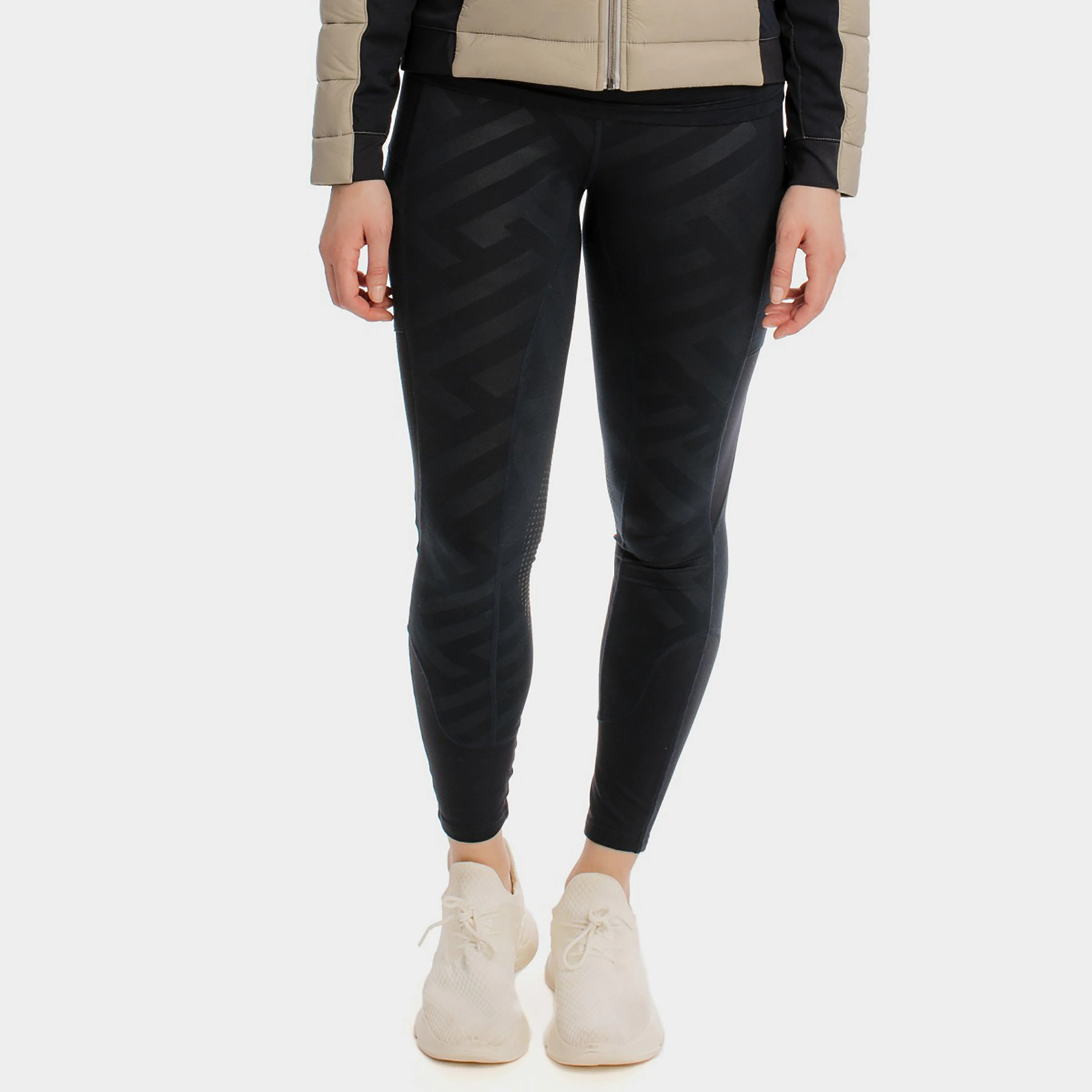 Womens Winter Riding Tights Navy - Image 4