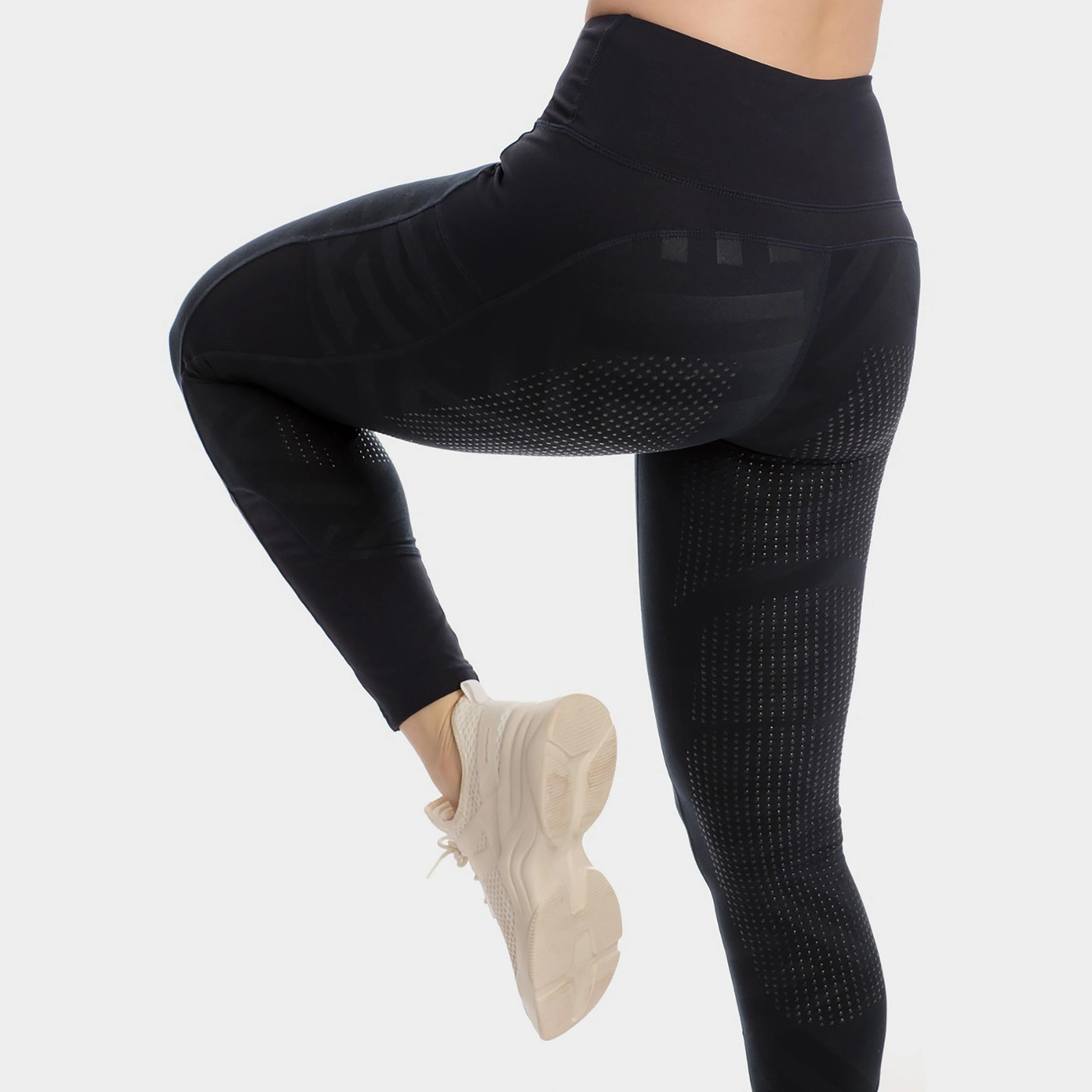 Womens Winter Riding Tights Navy - Image 9