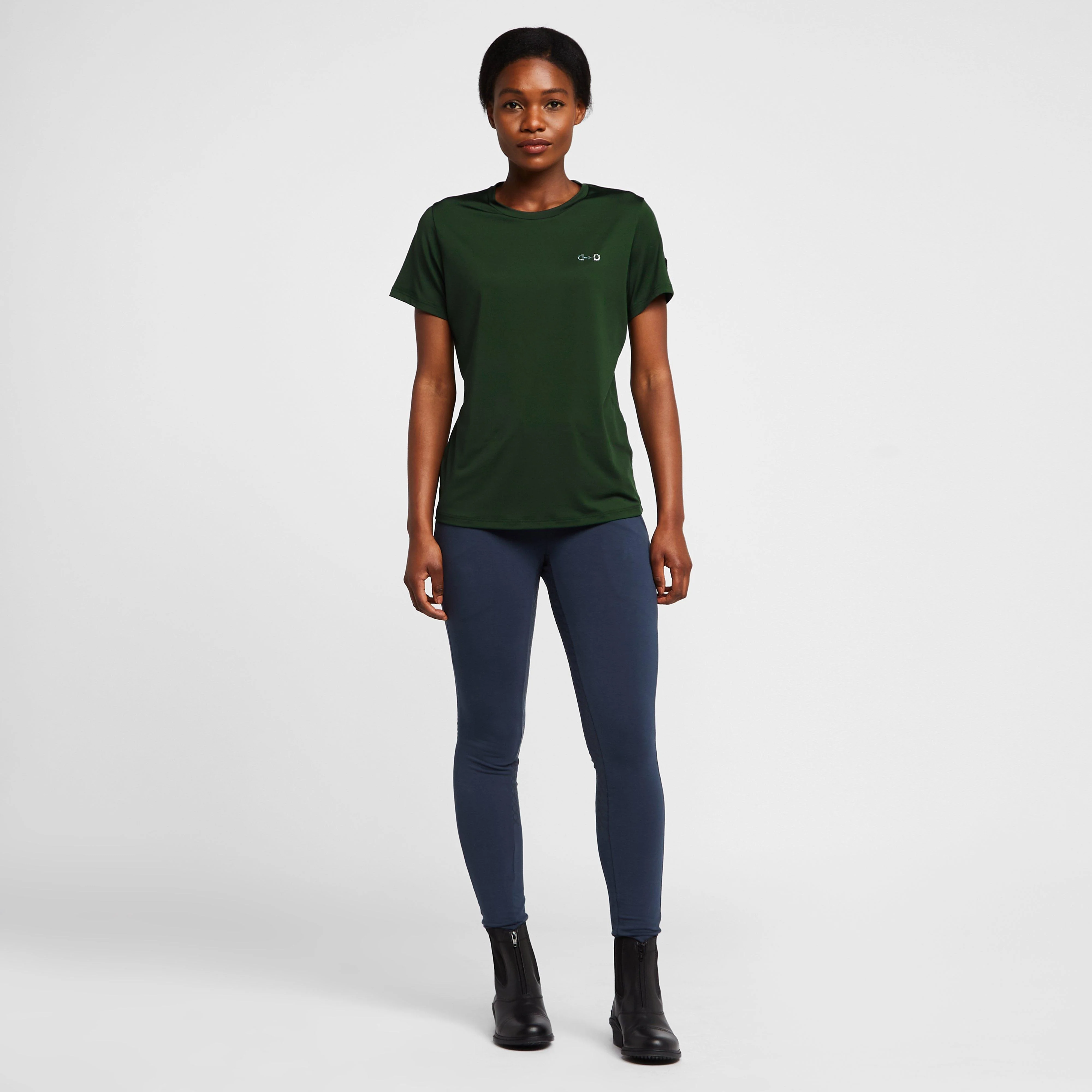 Womens Tabitha T-Shirt Mountain View Green - Image 3