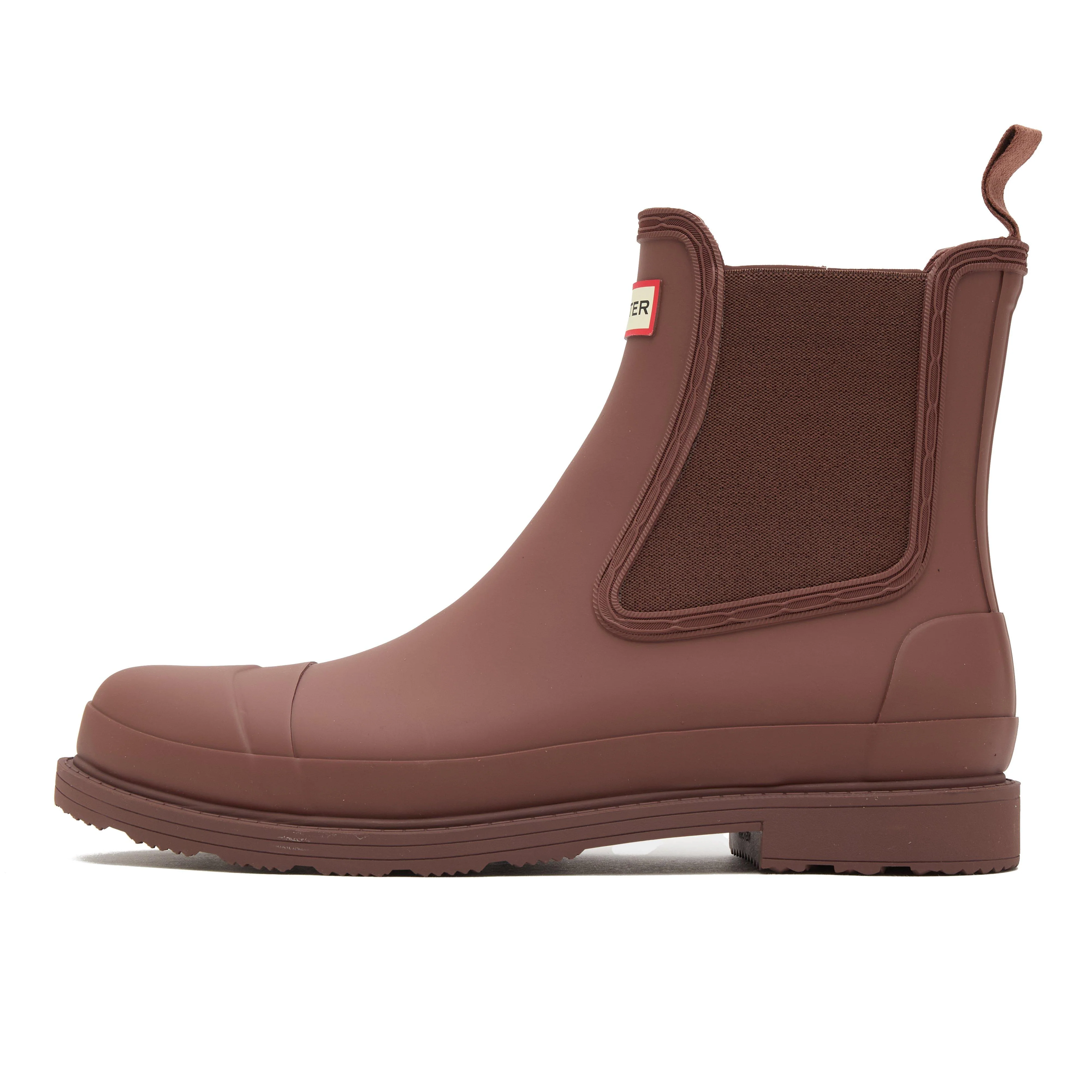 Mens Commando Chelsea Boots Brown - Image 7