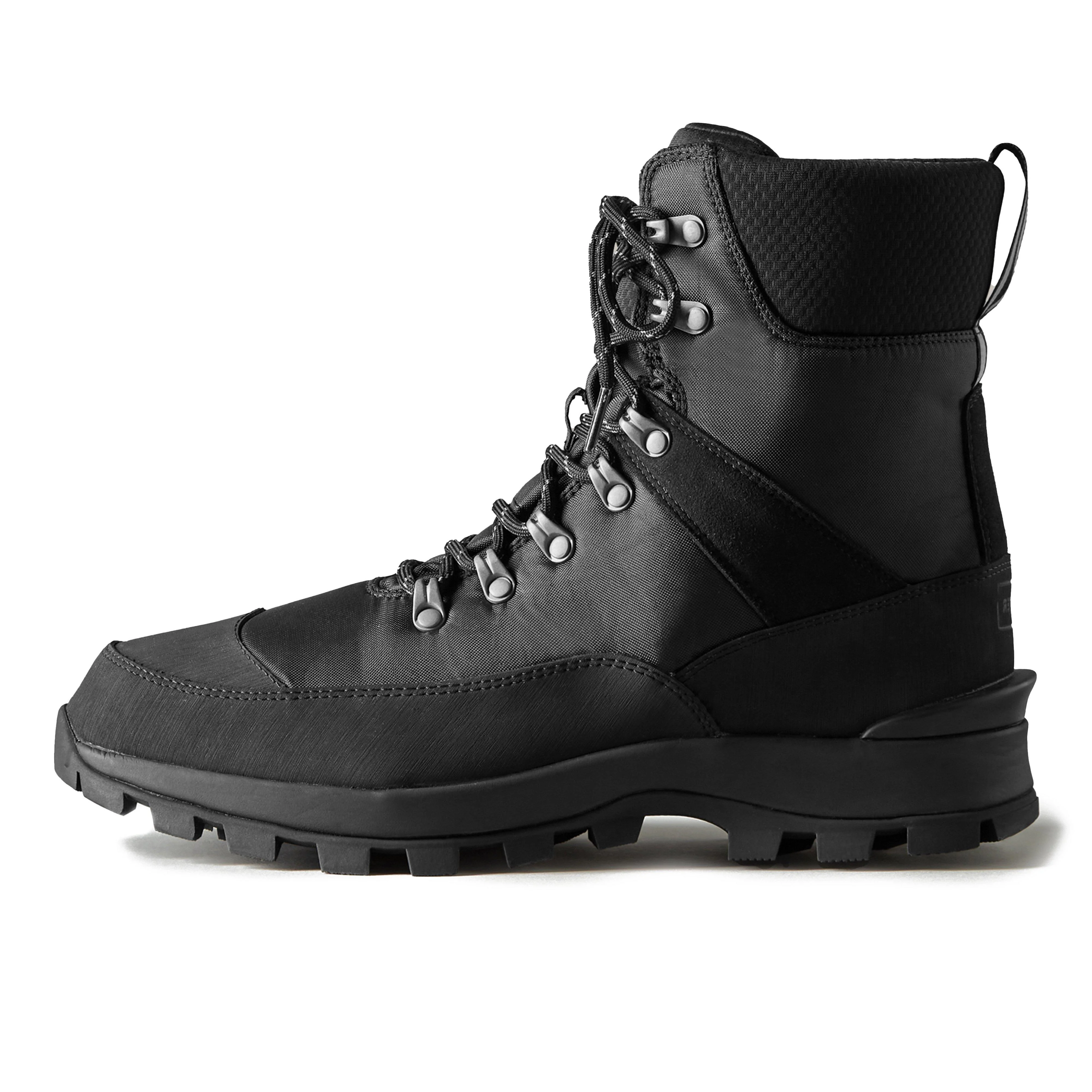 Mens Recycled Polyester Commando Boots Black - Image 2