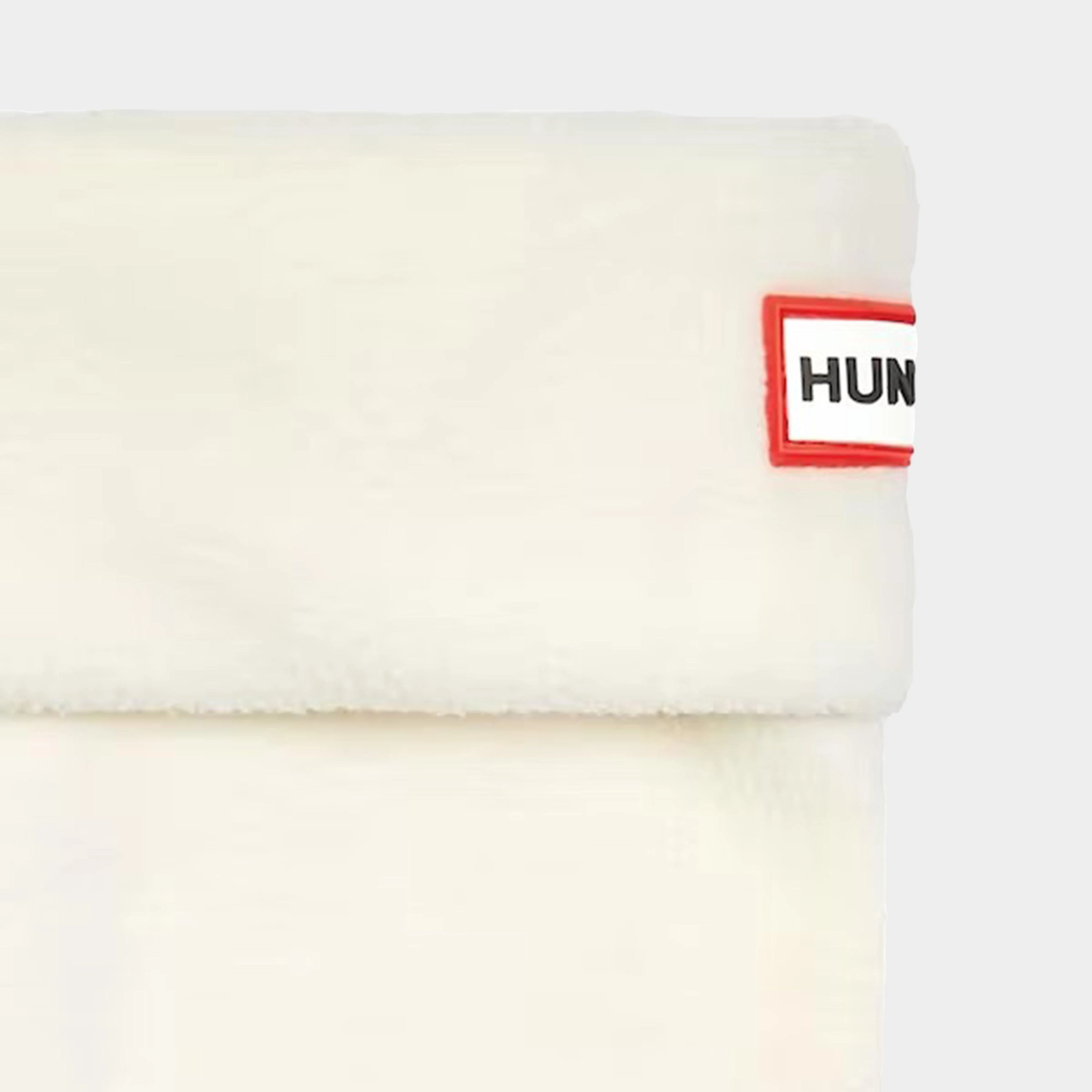 Recycled Fleece Tall Boot Socks White - Image 3