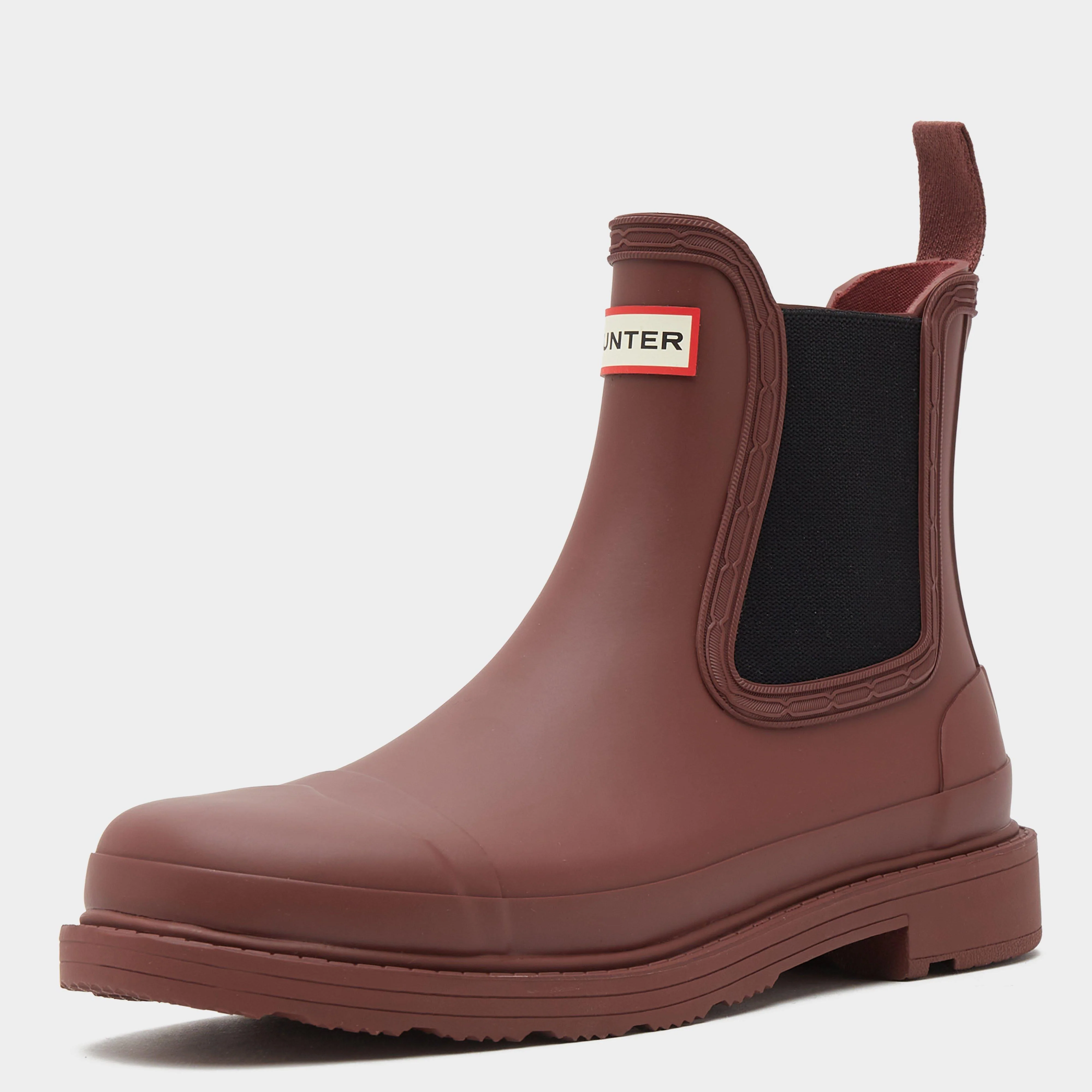 Womens Commando Chelsea Boots Brown - Image 4