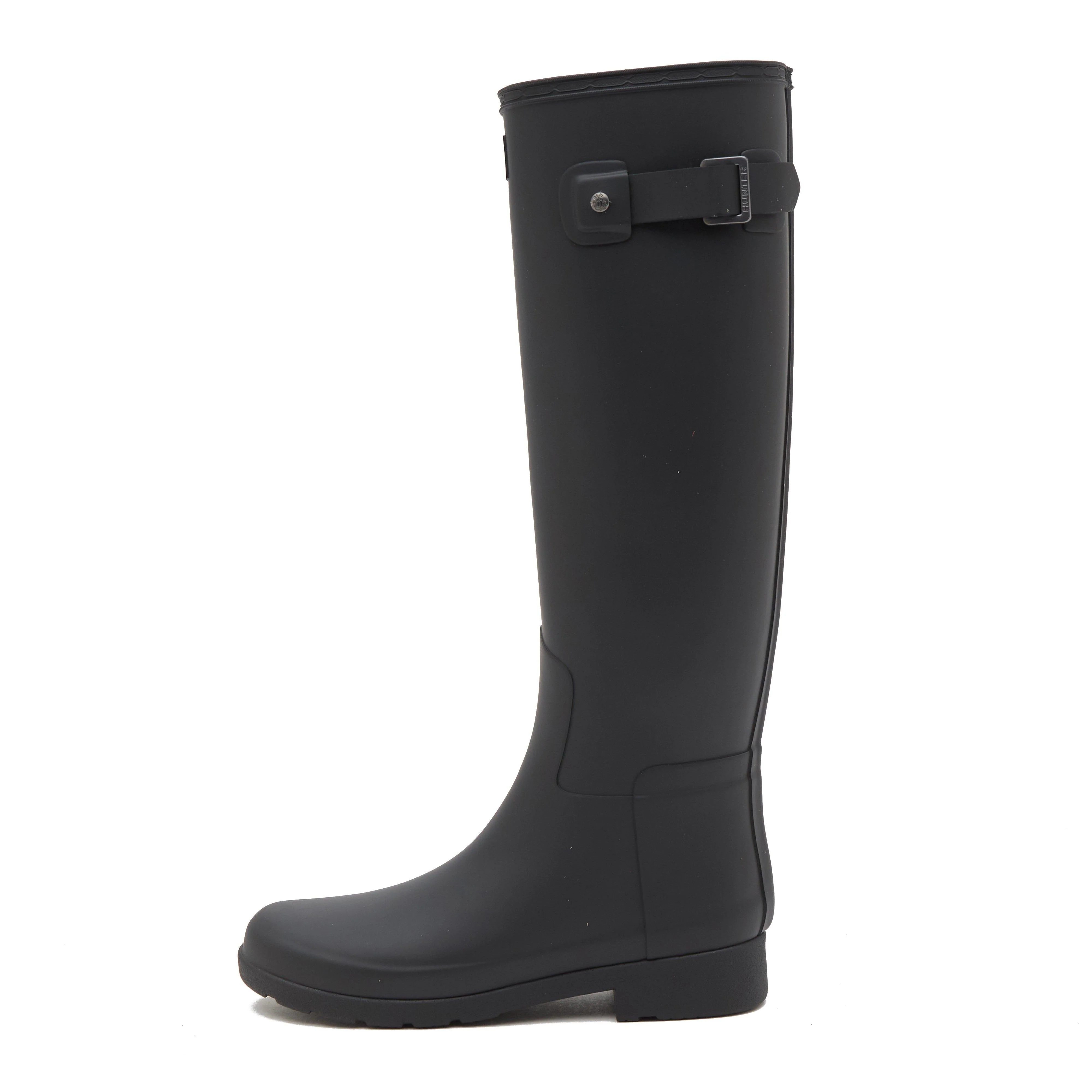 Womens Original Refined Tall Wellington Boots Black - Image 7