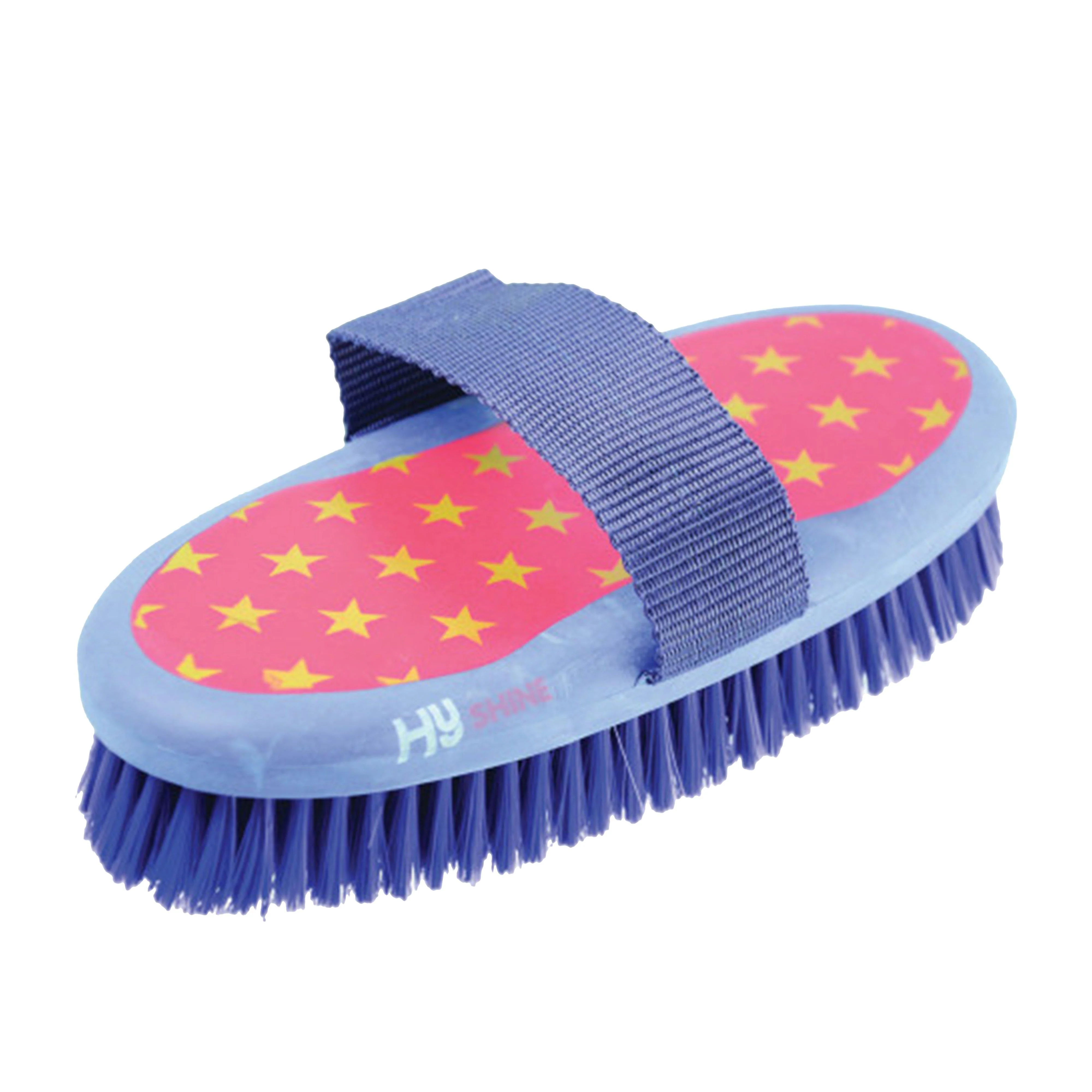 Star Easy Grip Body Brush Navy/Red - Image 2