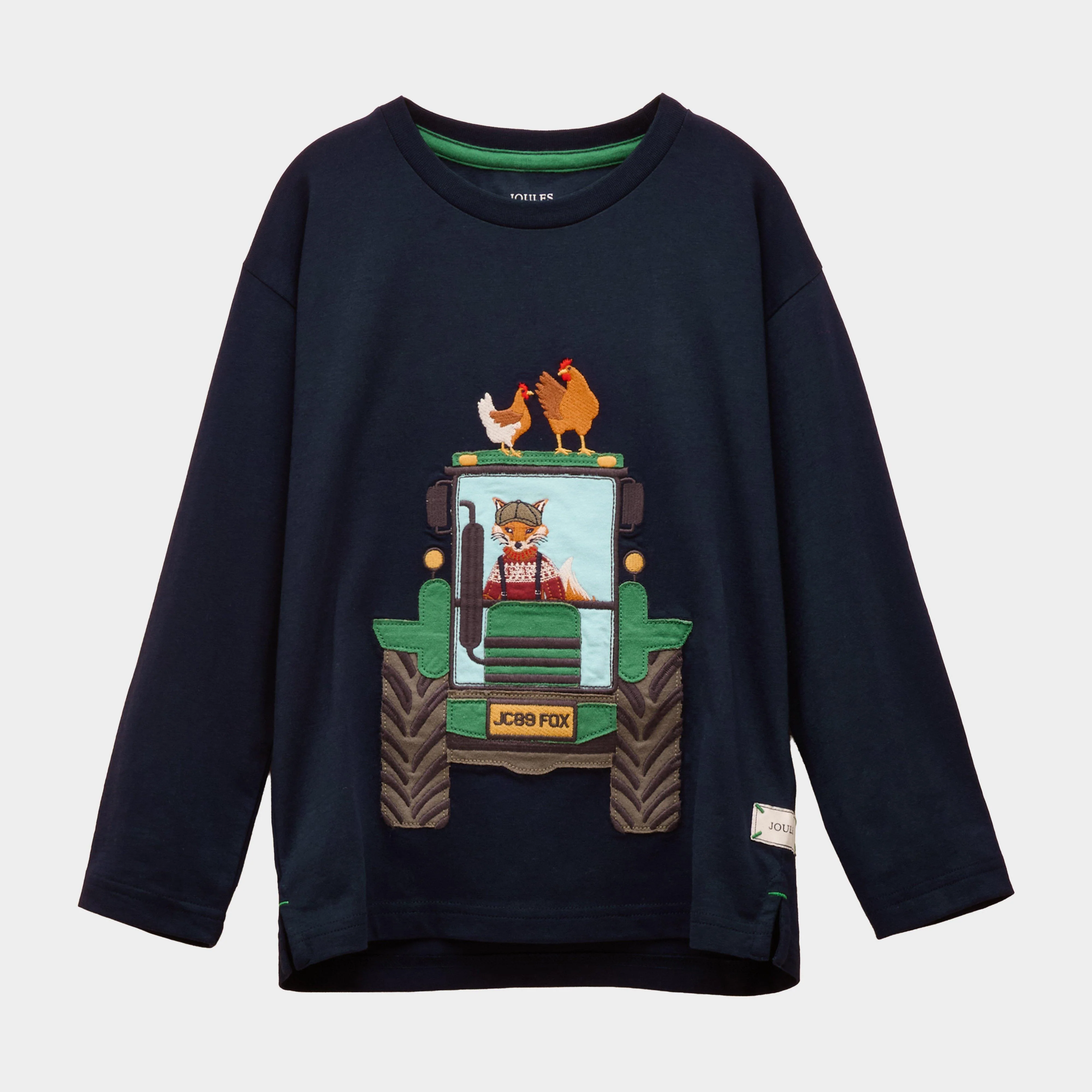 Childs Jack Long Sleeve Top Navy 3 - 6 Years - Image 5