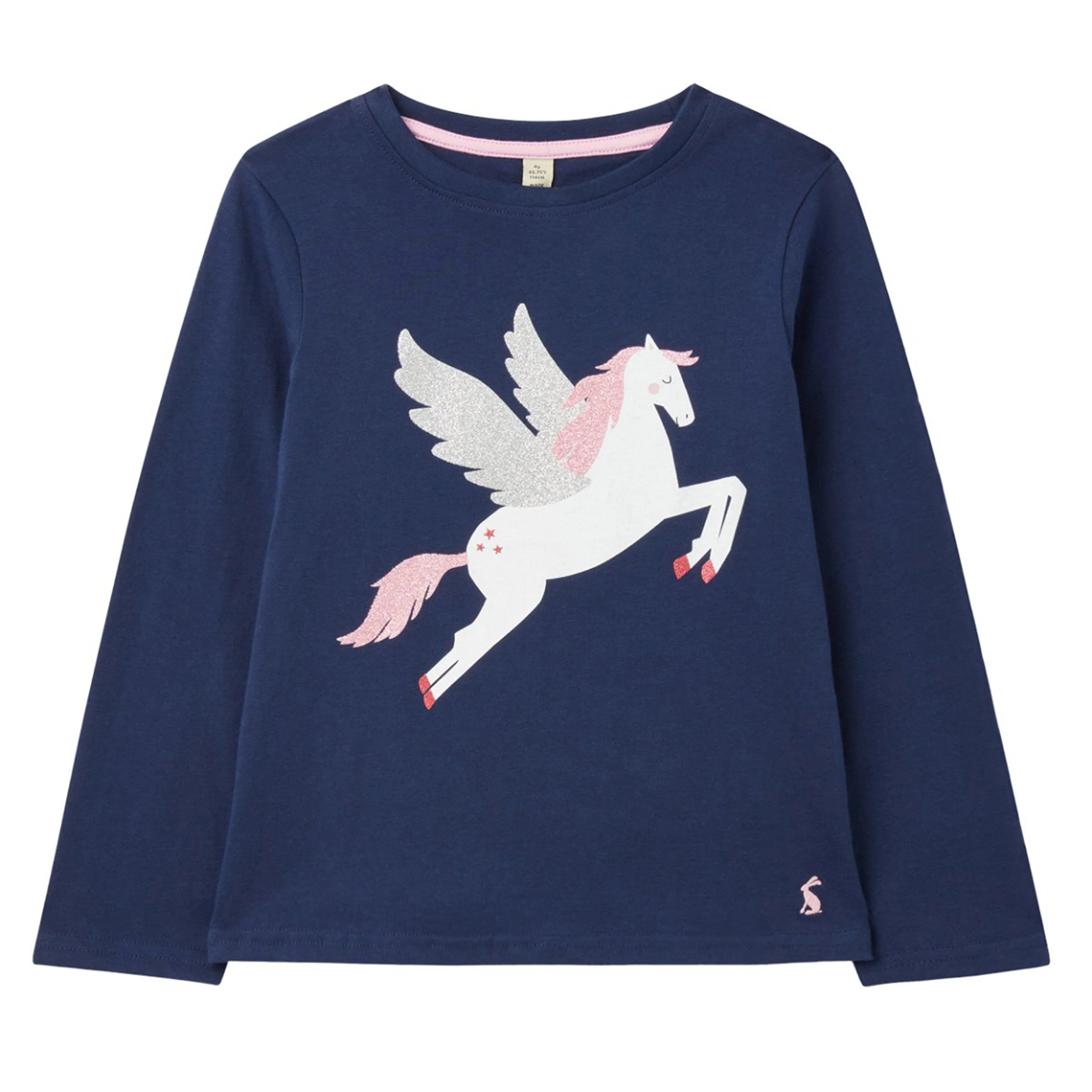 Girls Bessie Long Sleeve Top Flying Horse - Image 7