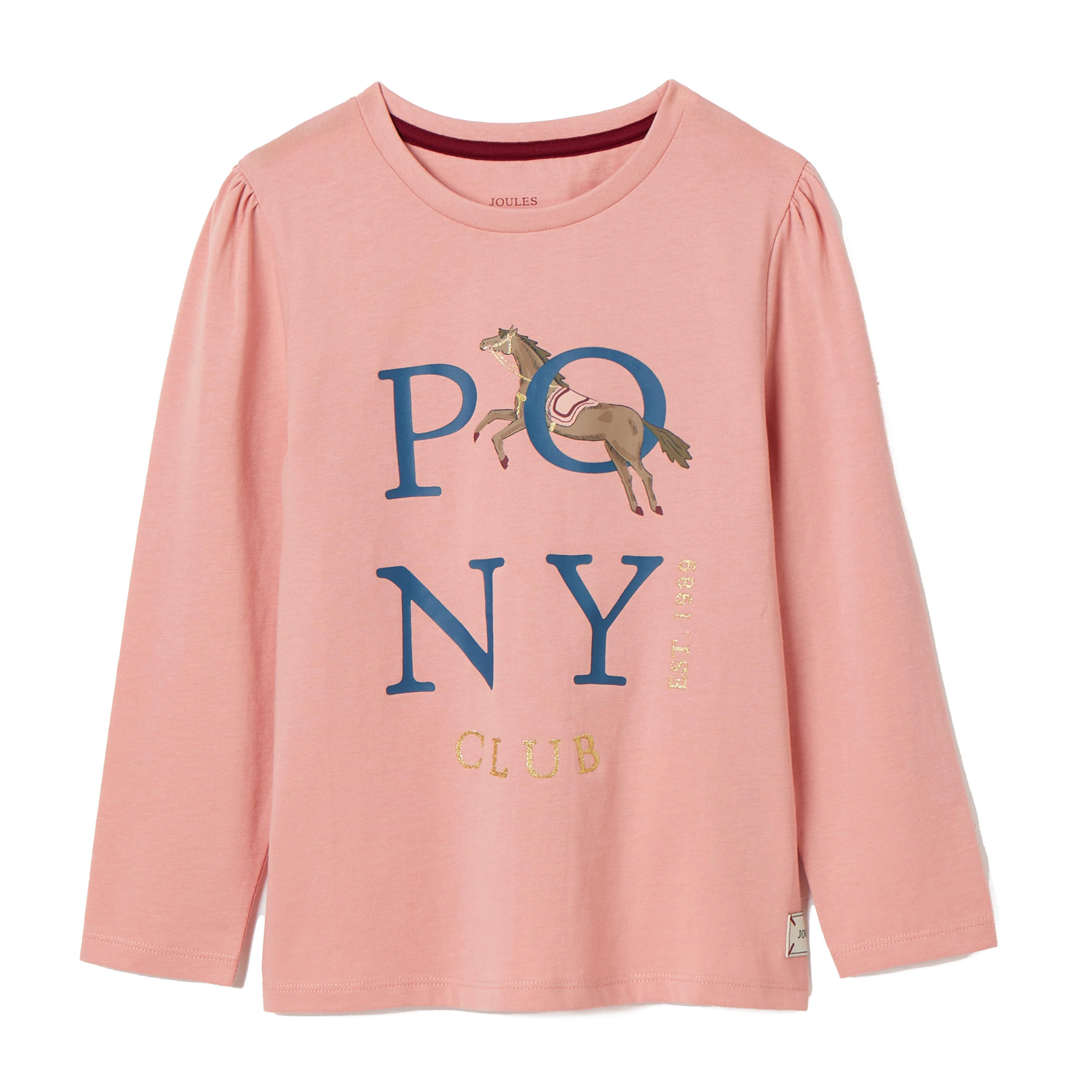 Kids Bessie Artwork T-Shirt Pink - Image 7