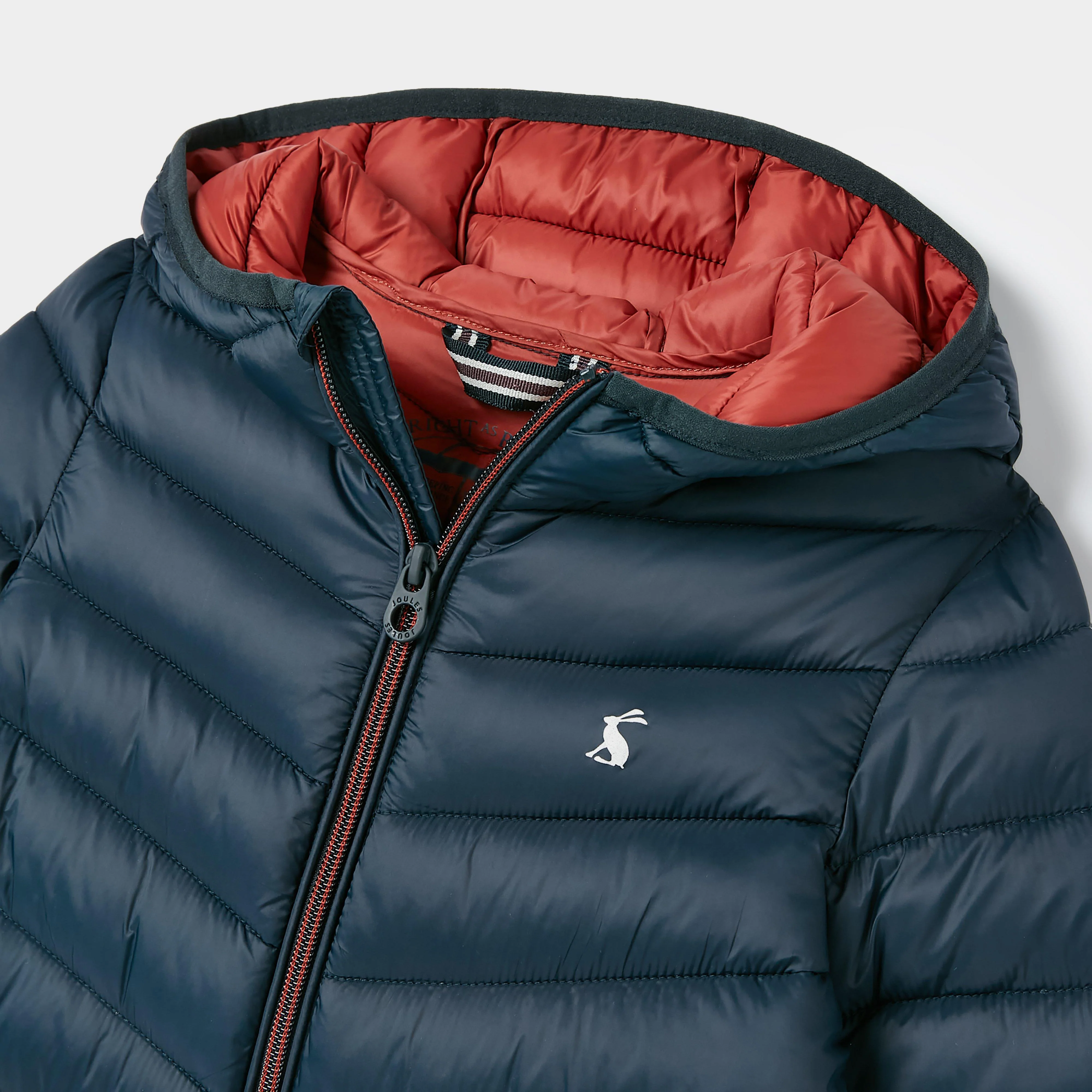 Kids Cairn Showerproof Padded Coat Navy Blue - Image 3