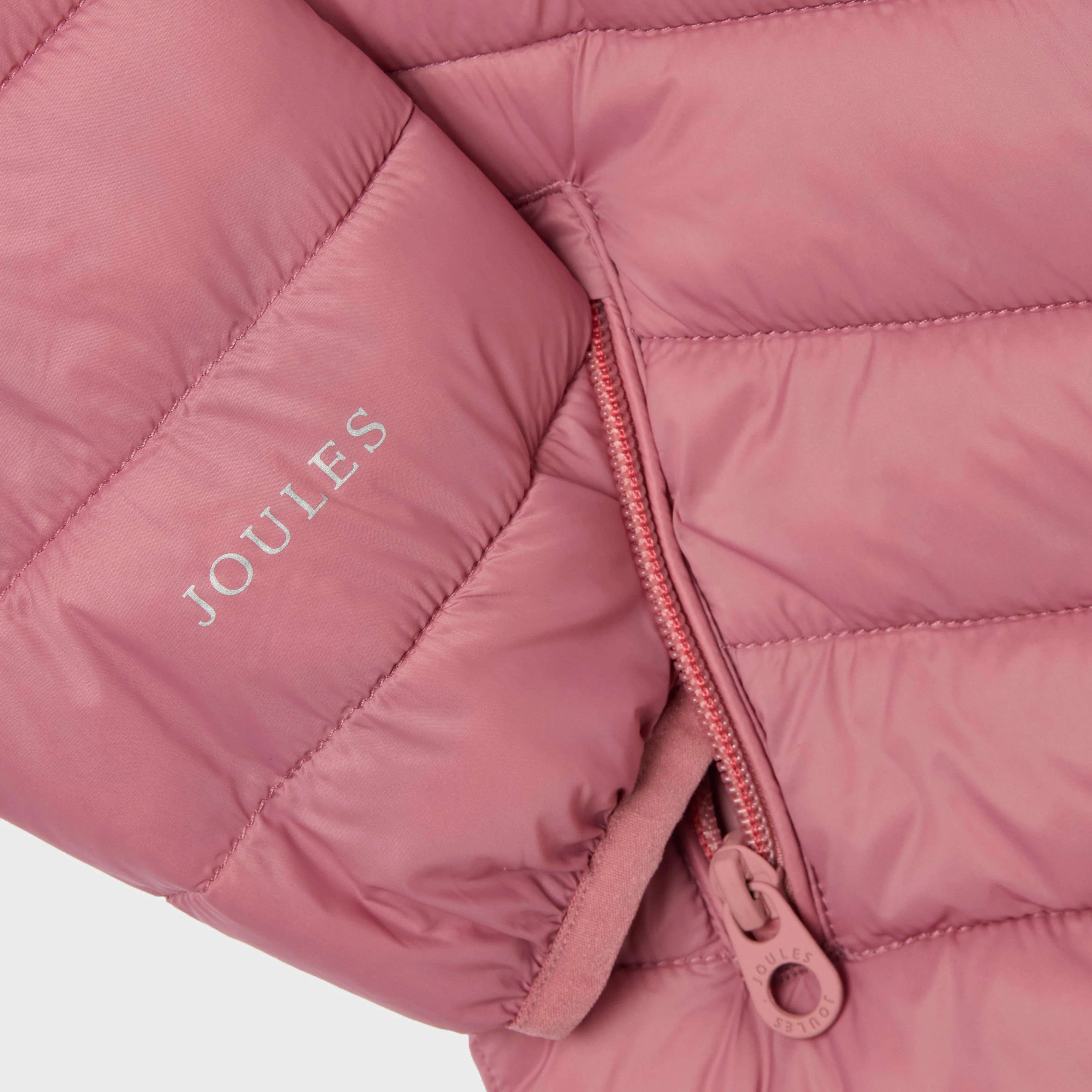 Kids Cairn Showerproof Padded Coat Pink - Image 4