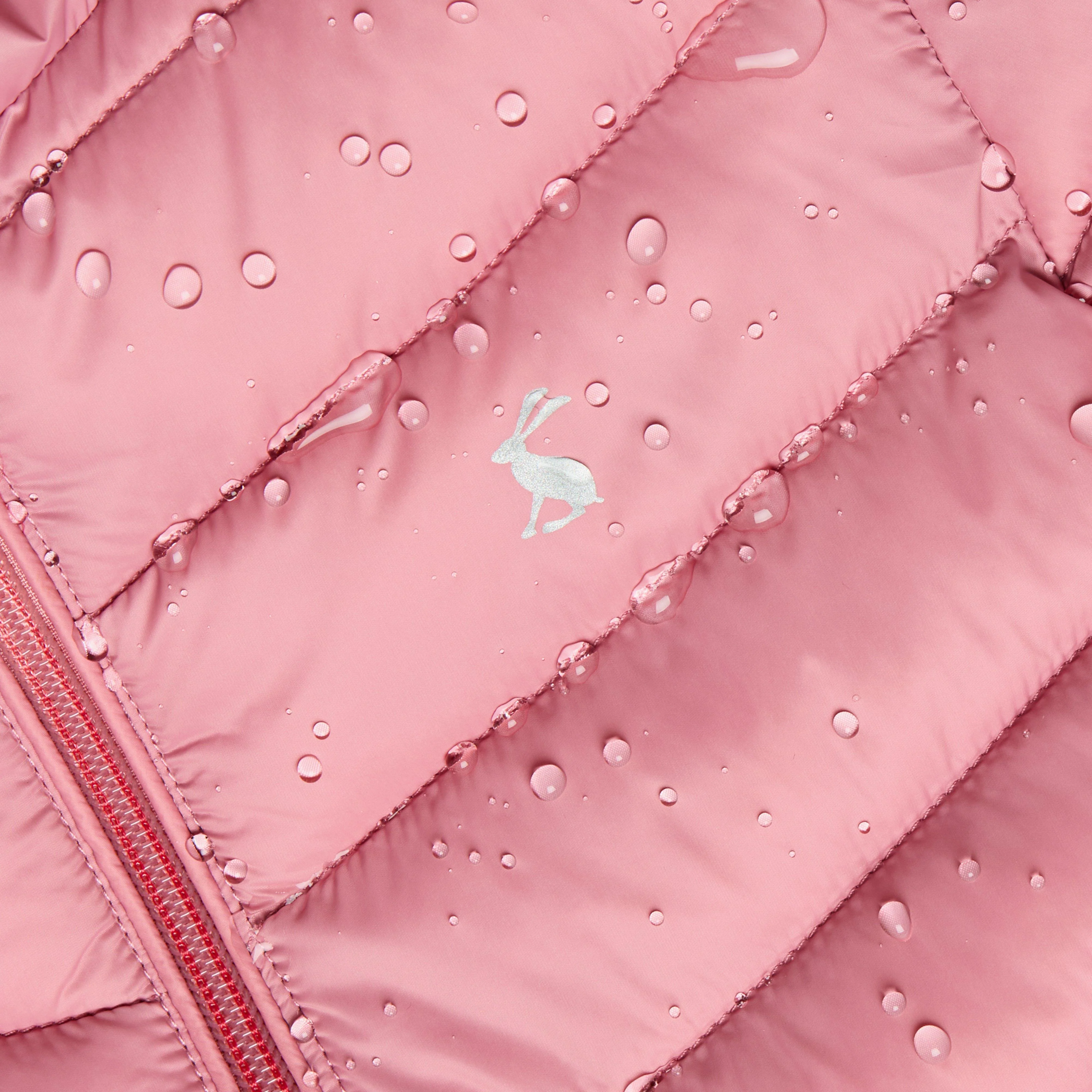 Kids Cairn Showerproof Padded Coat Pink - Image 5