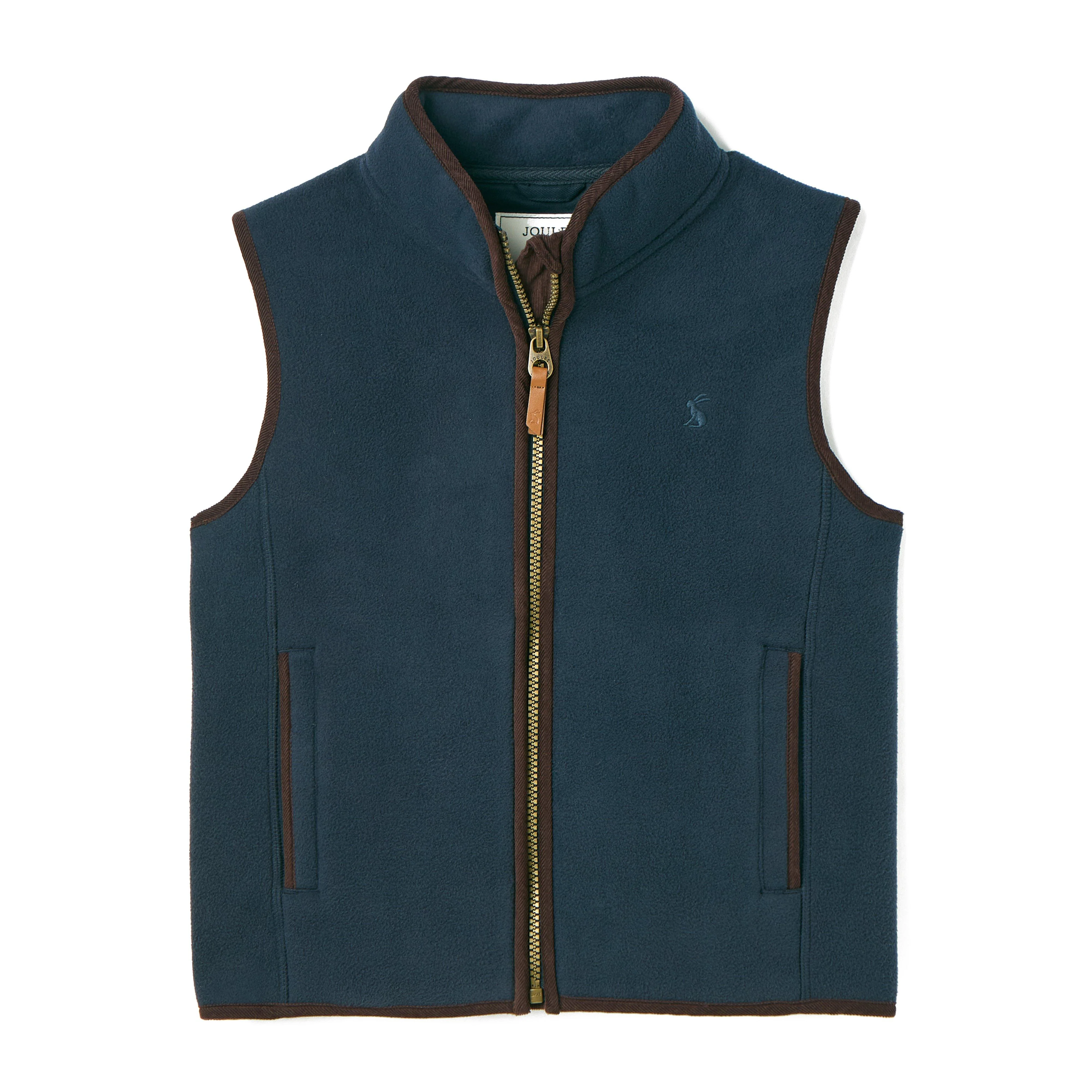 Kids Coxton Fleece Gilet Blue - Image 7