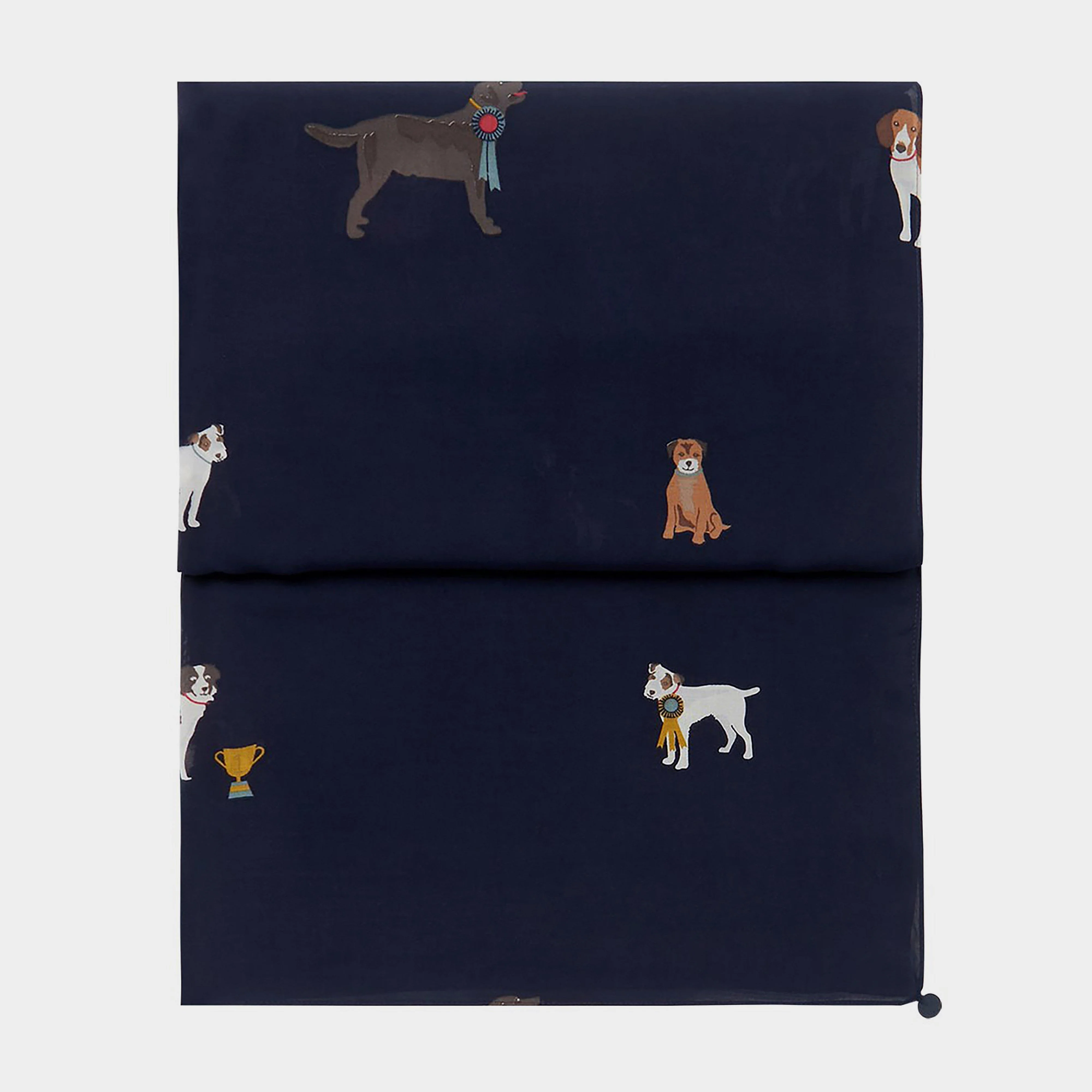 Women's Conway Scarf Navy Dogs - Image 2