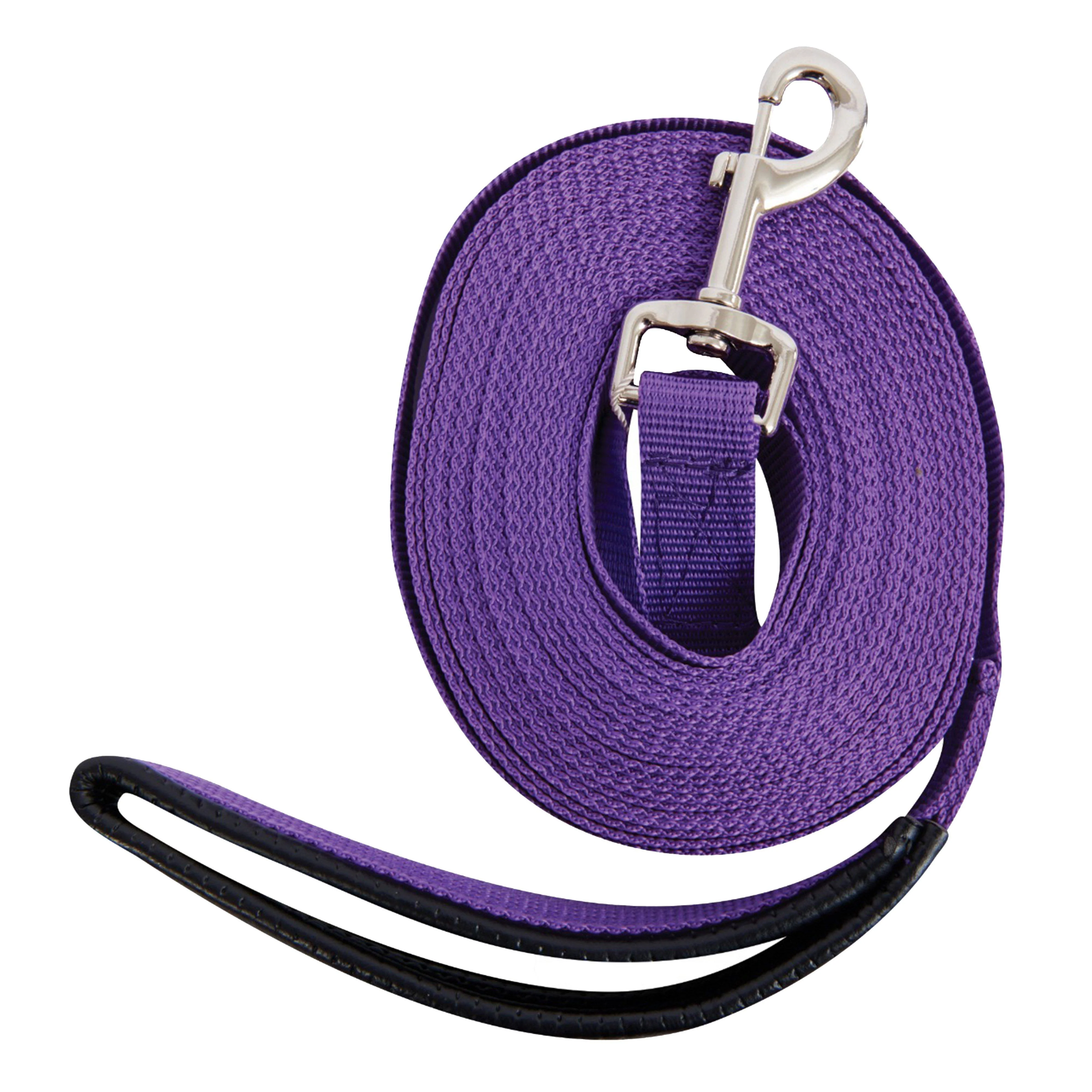 Equigrip Lunge Rein Purple - Image 2