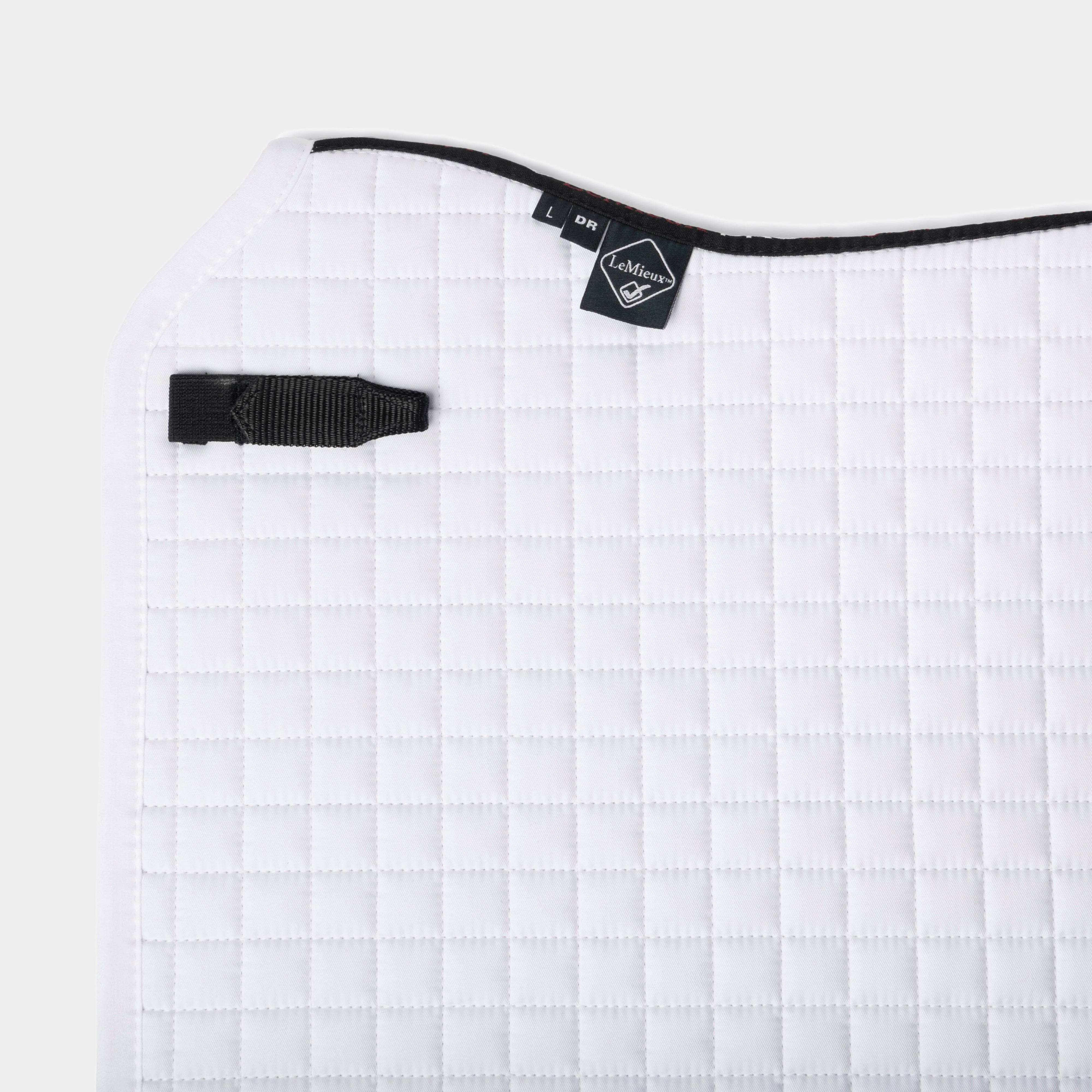 Cotton Dressage Saddle Pad Black - Image 4