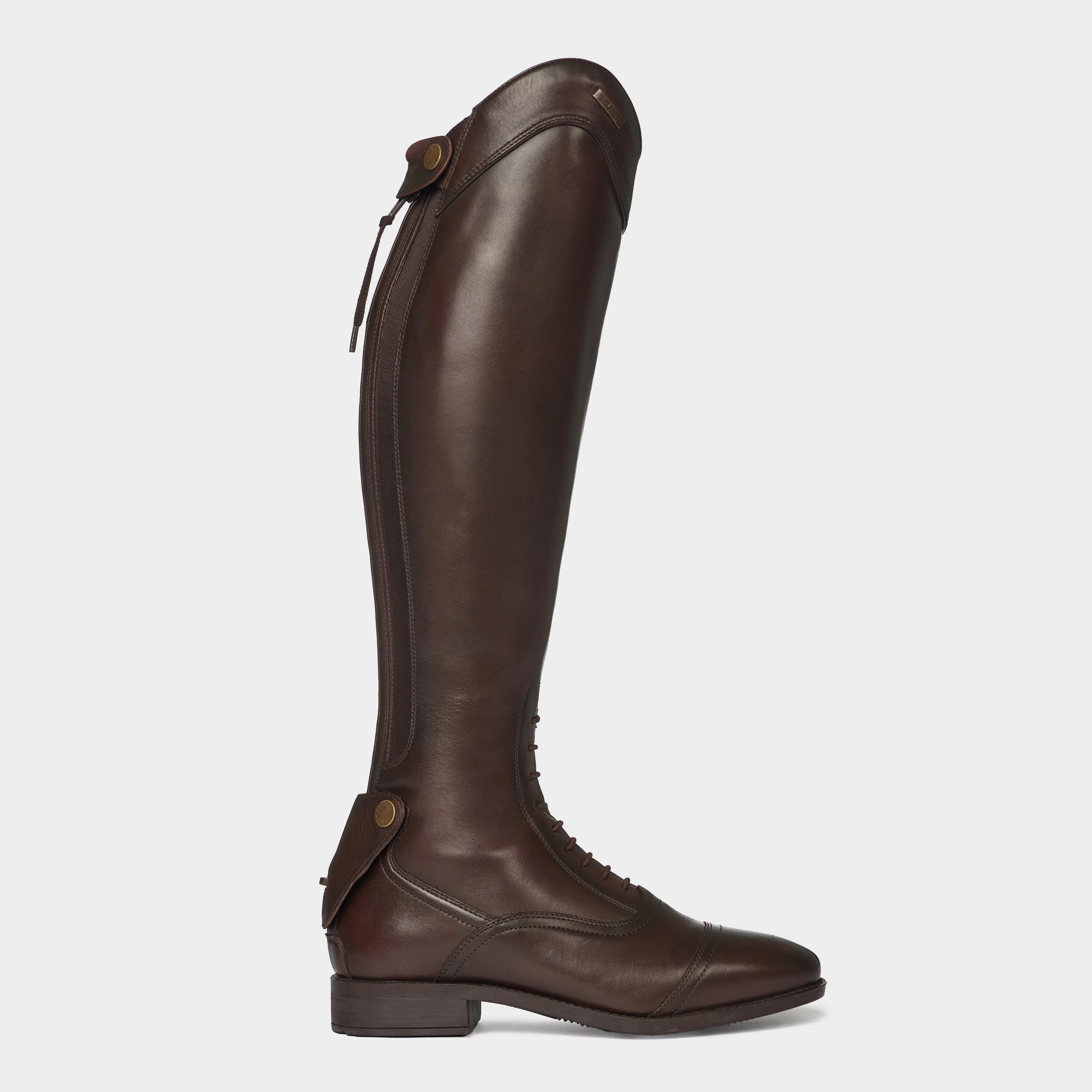 Kids Field Riding Boots Brown - Image 5