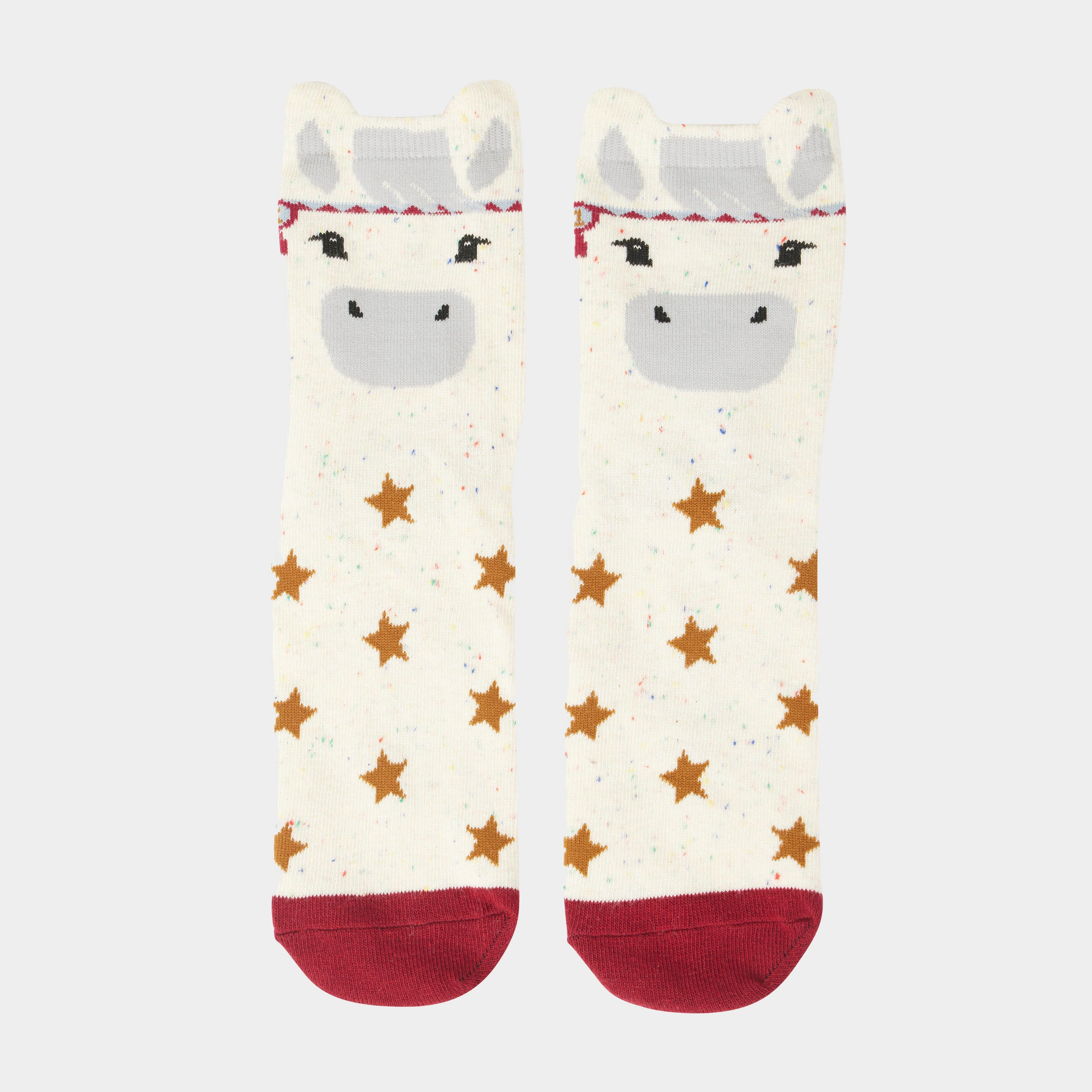 Kids Mini Character Socks 2 Pack Show Pony - Image 3
