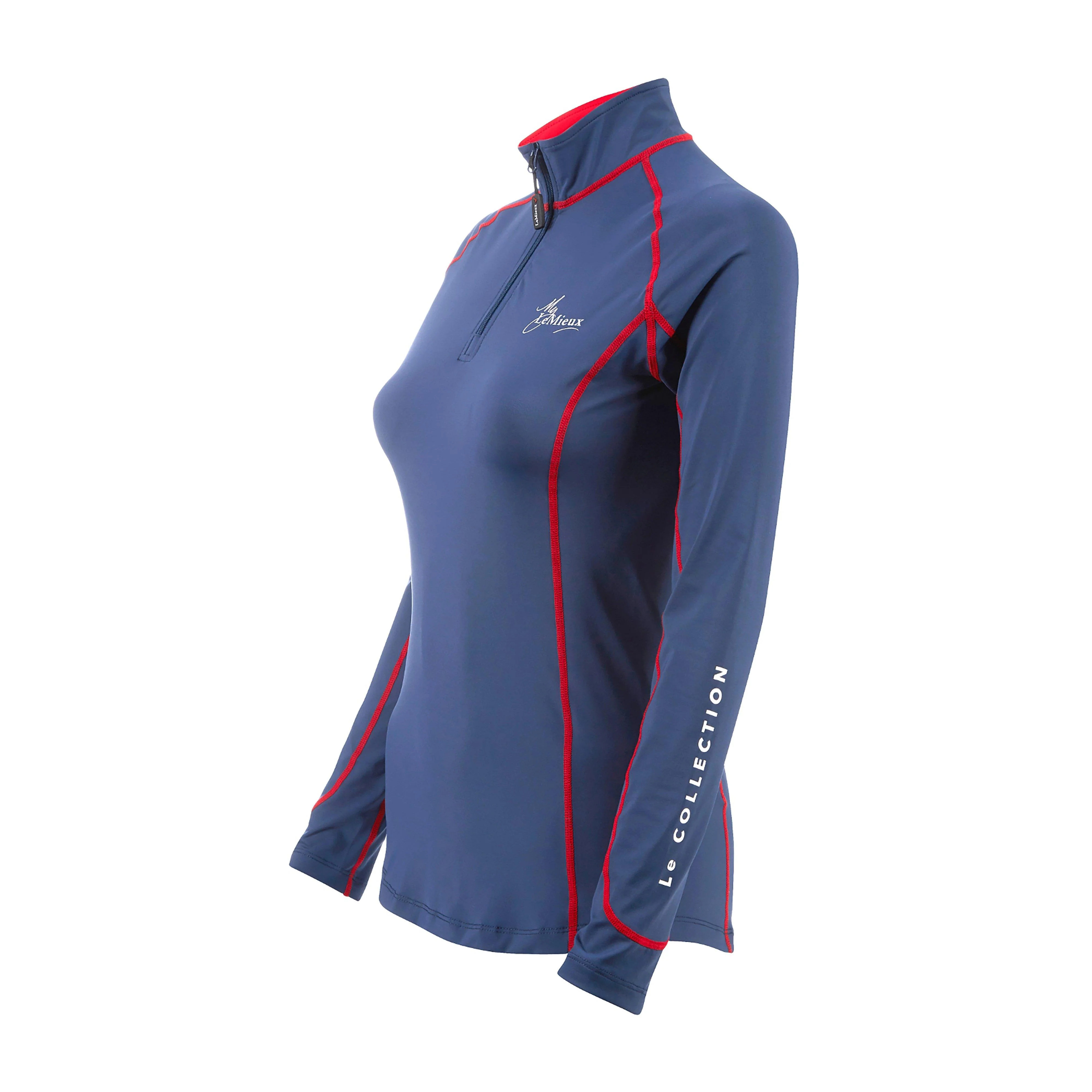 My LeMieux Ladies Base Layer Navy/Red - Image 2