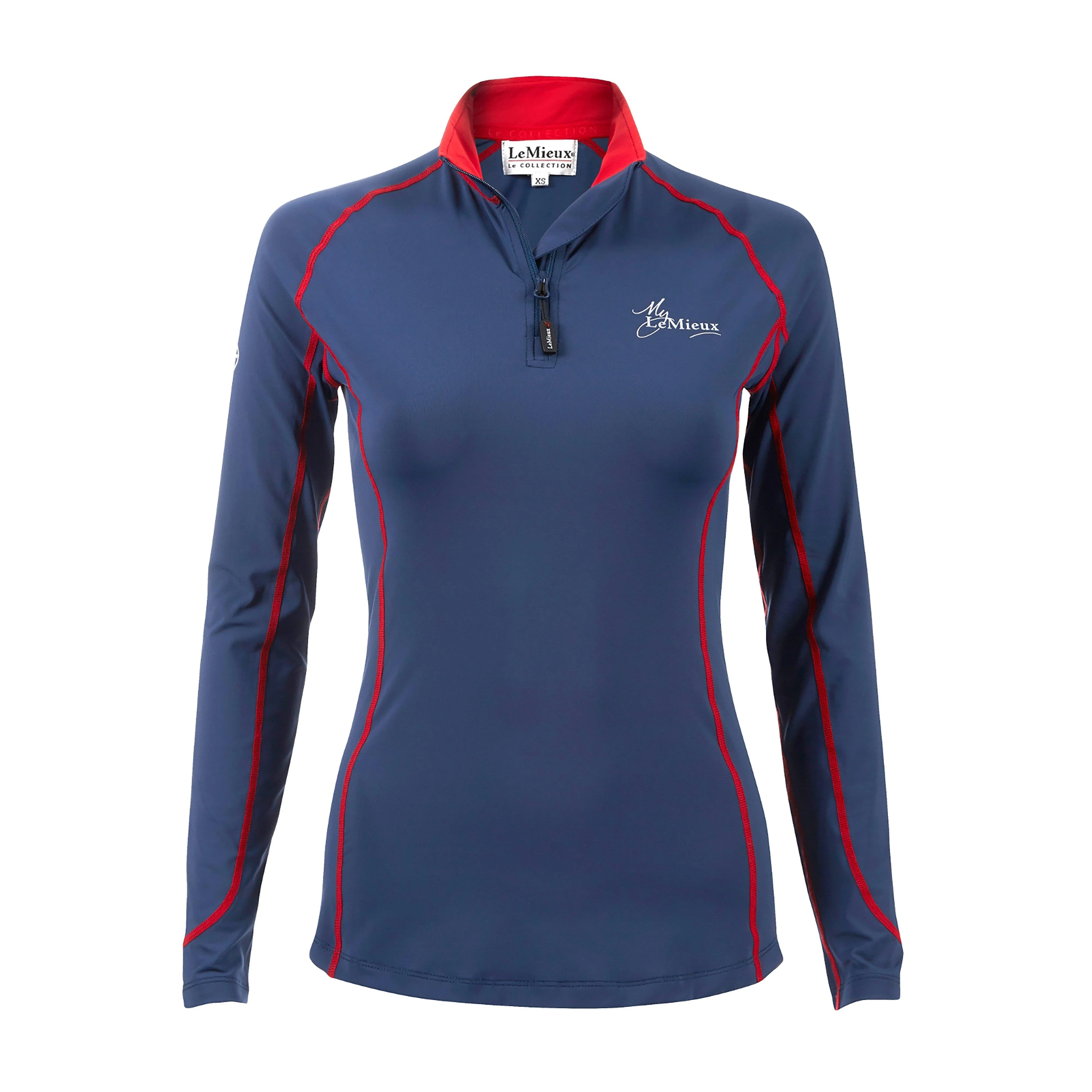 My LeMieux Ladies Base Layer Navy/Red - Image 6
