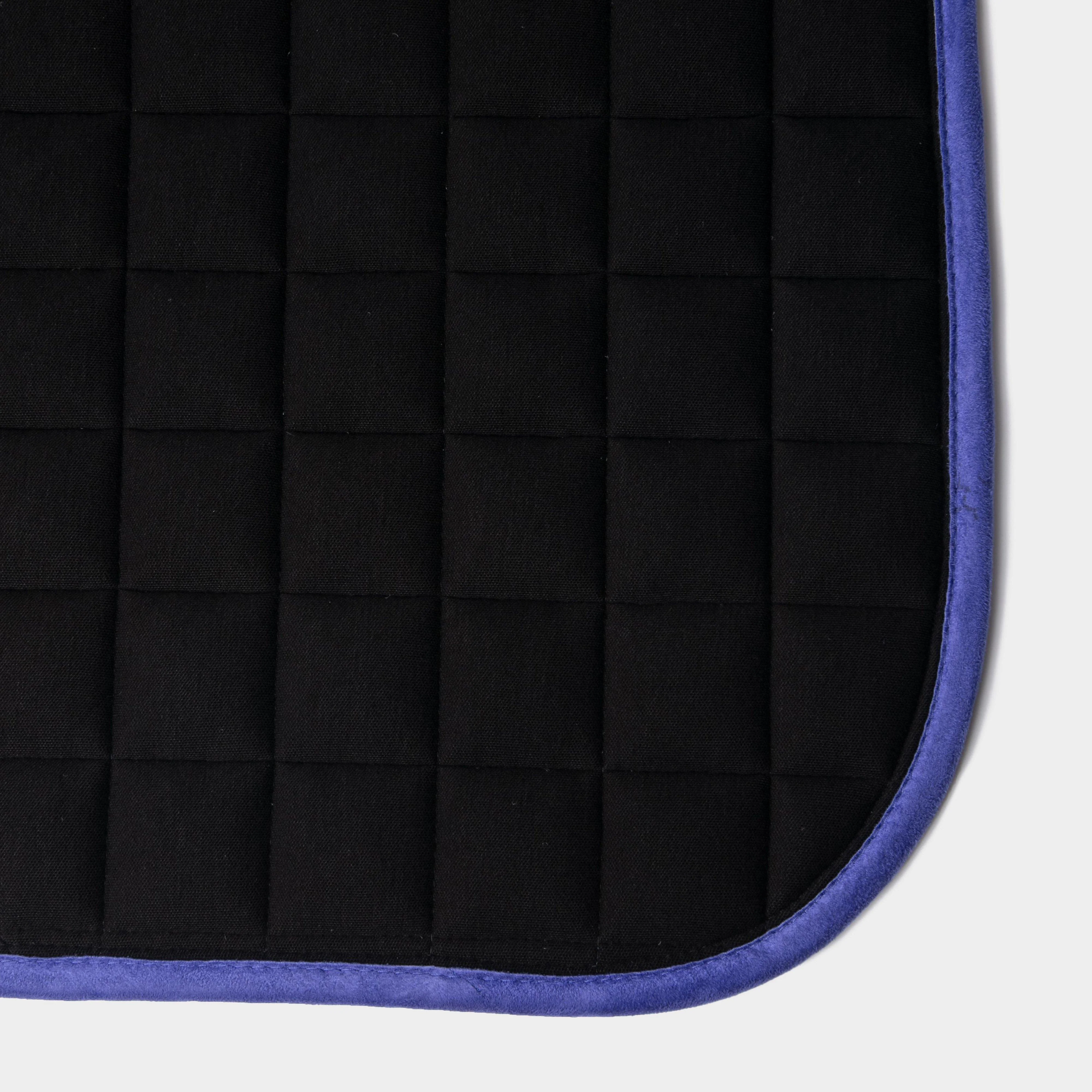 Spectrum Dressage Saddle Pad Bluebell/Navy - Image 9