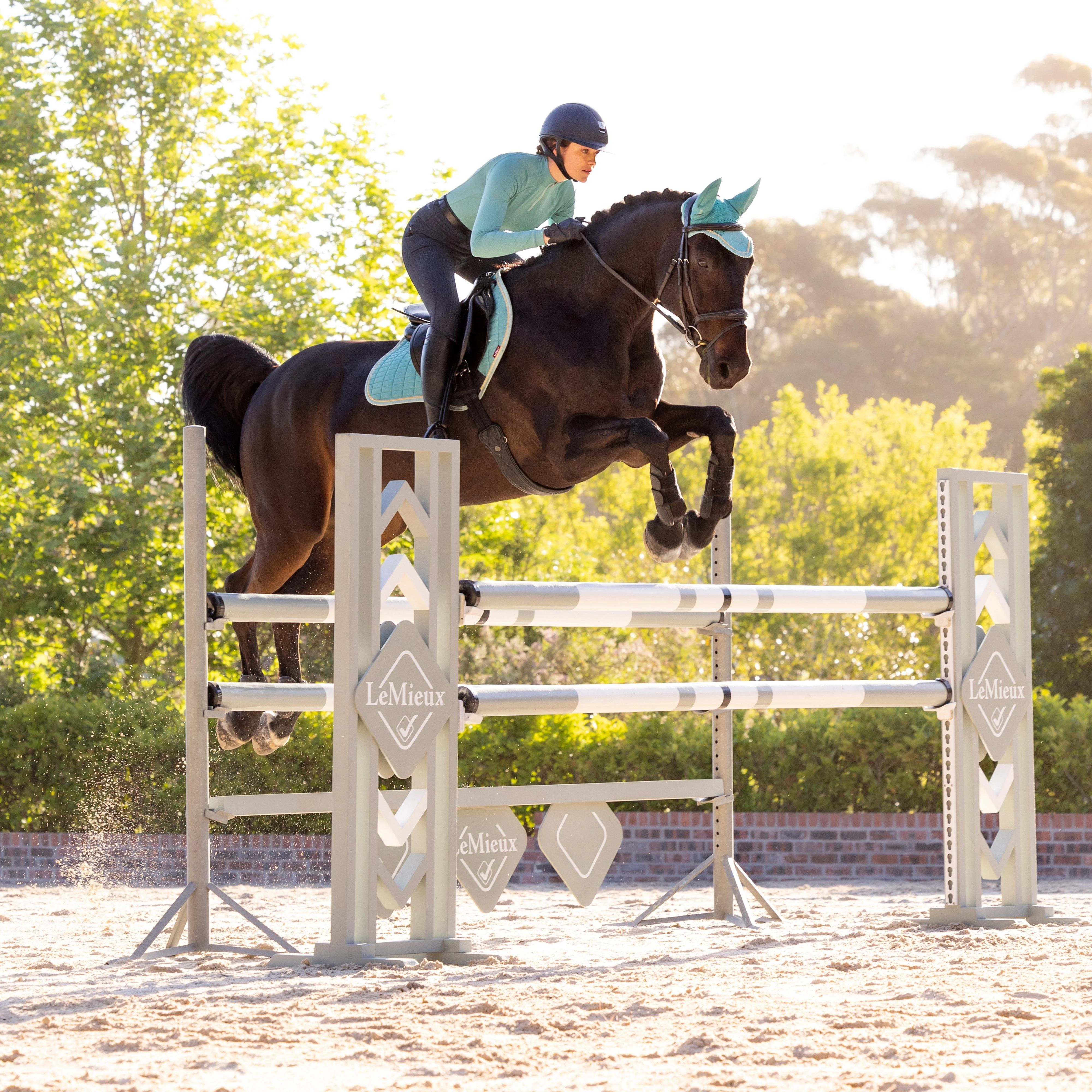 Suede Close Contact Saddle Pad Lagoon - Image 5