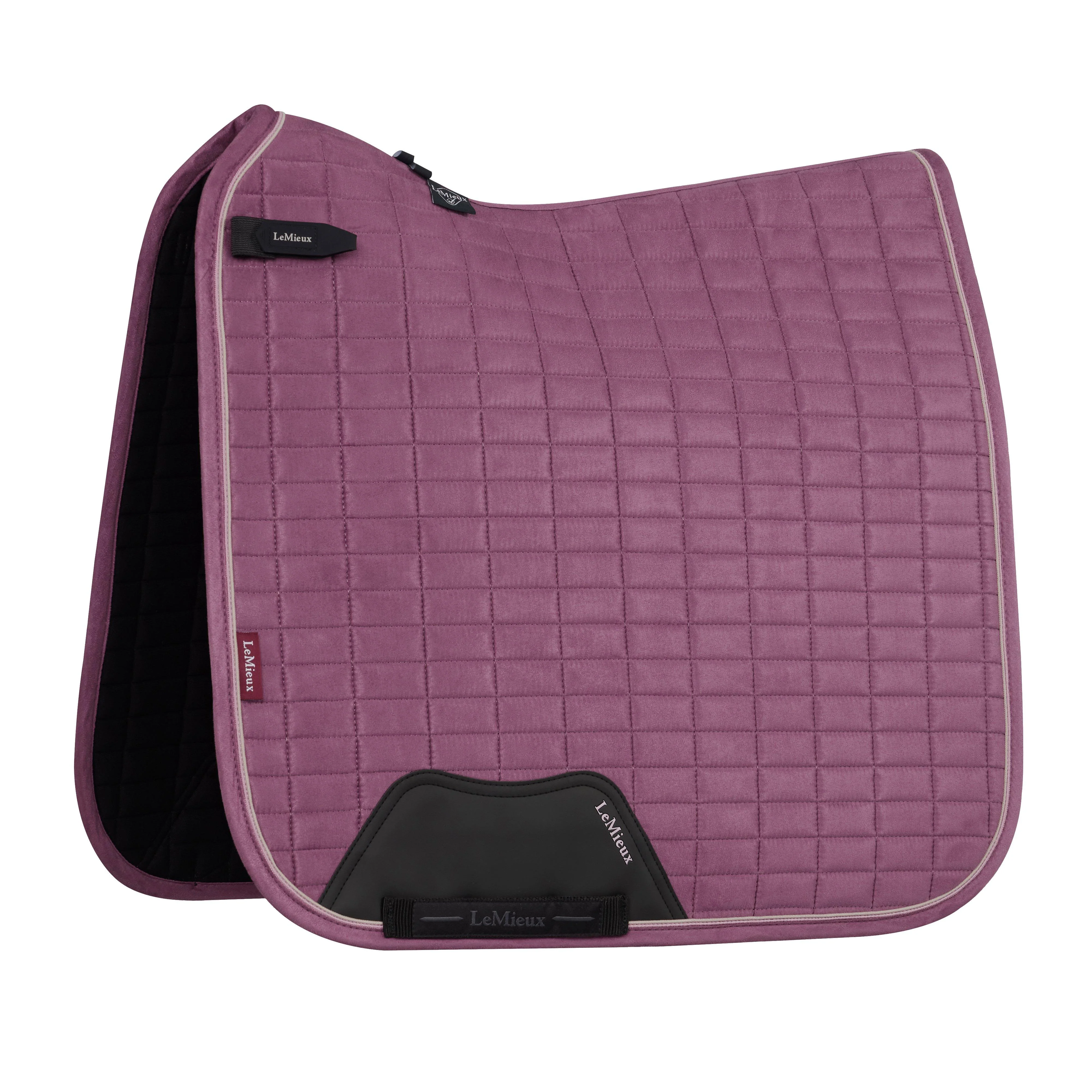Suede Dressage Saddle Pad Mallow - Image 6