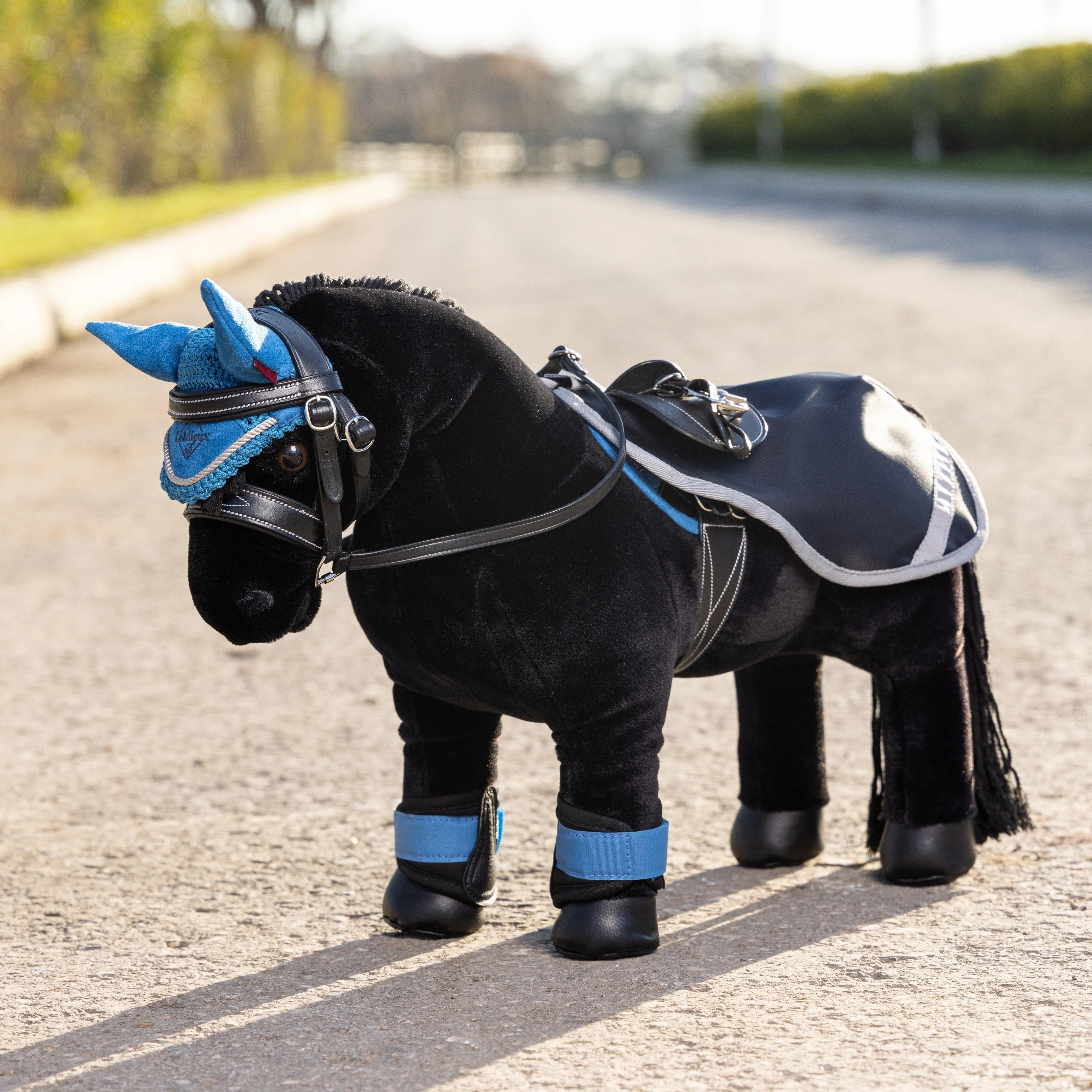 Toy Pony Exercise Sheet Navy - Image 3