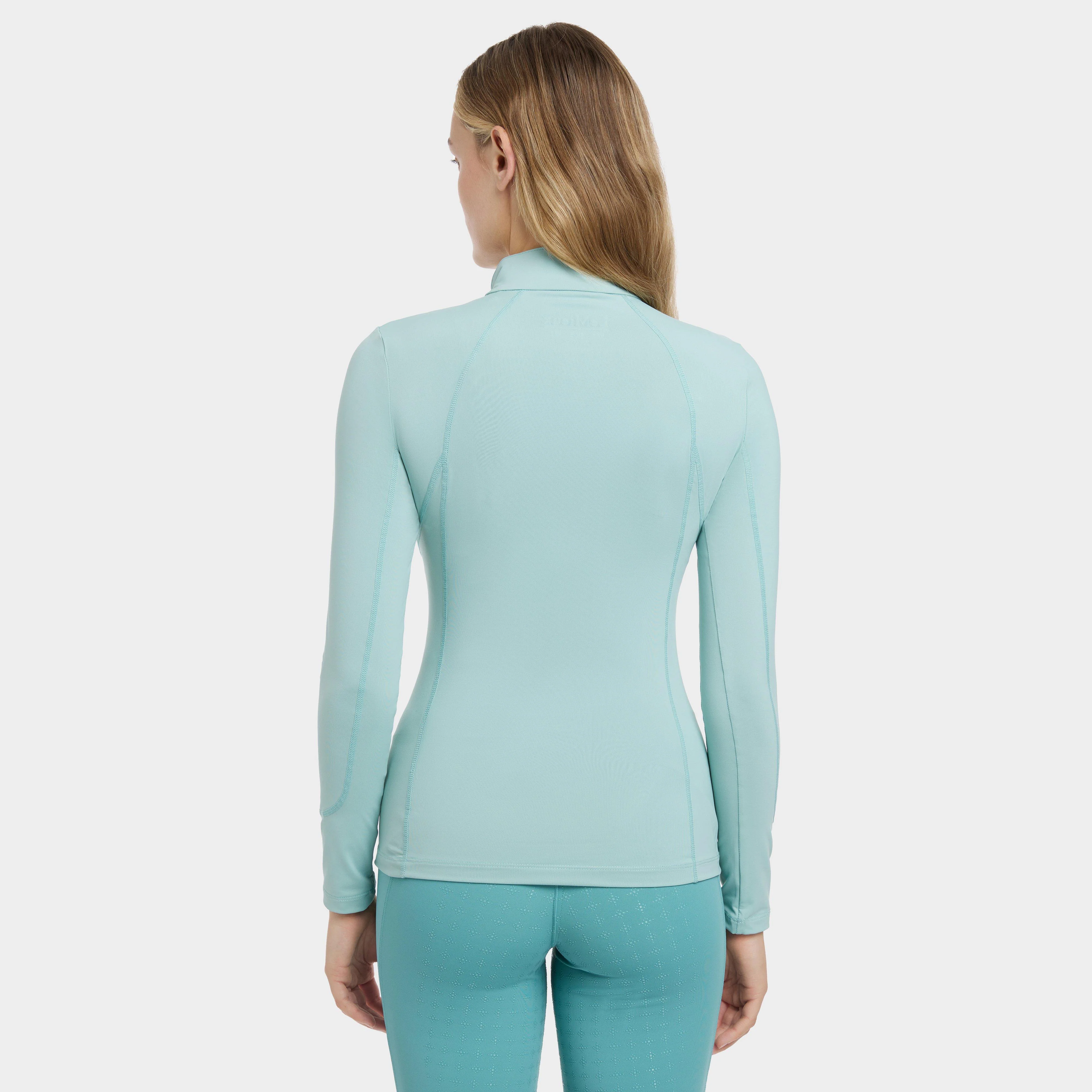 Womens Base Layer Aqua - Image 2