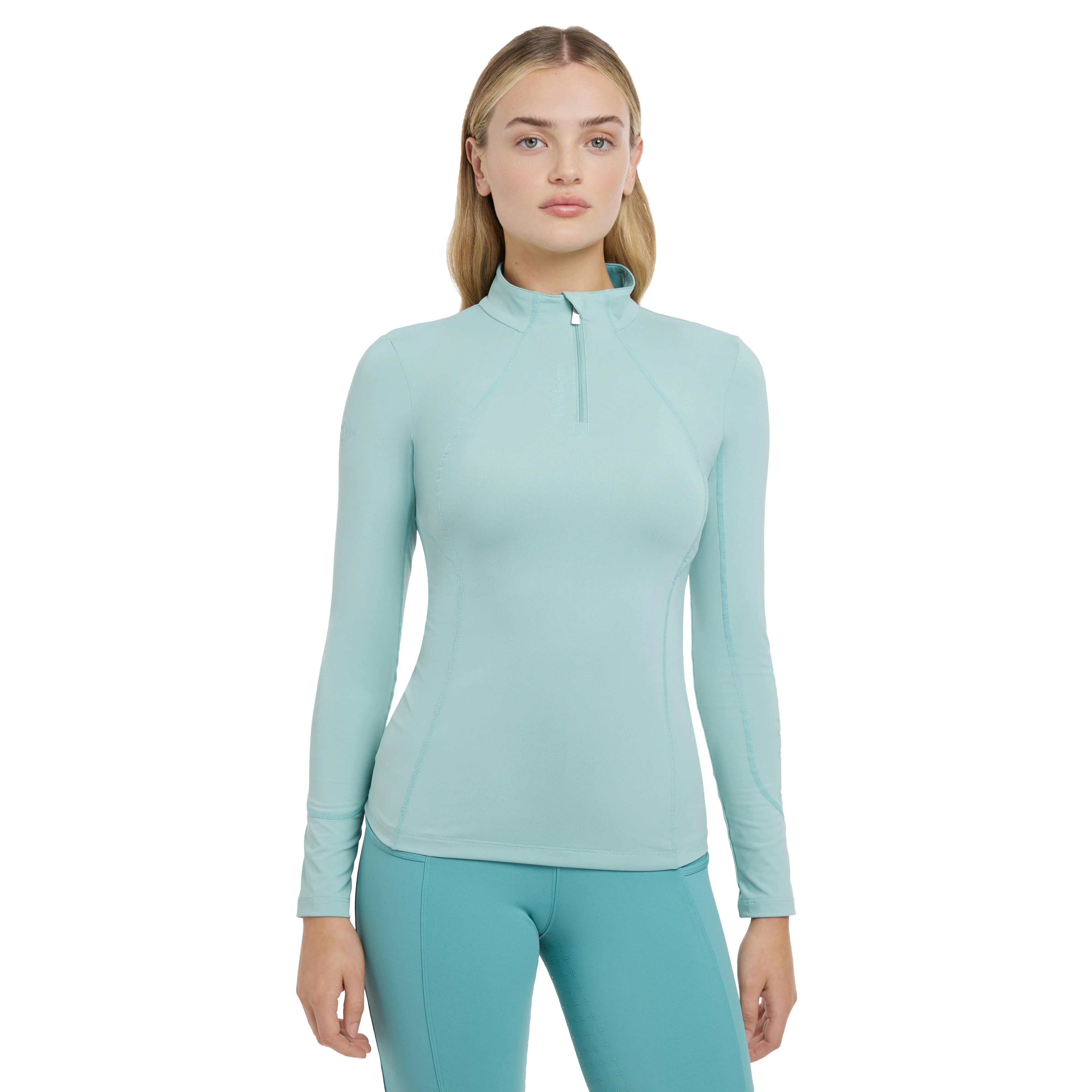Womens Base Layer Aqua - Image 7