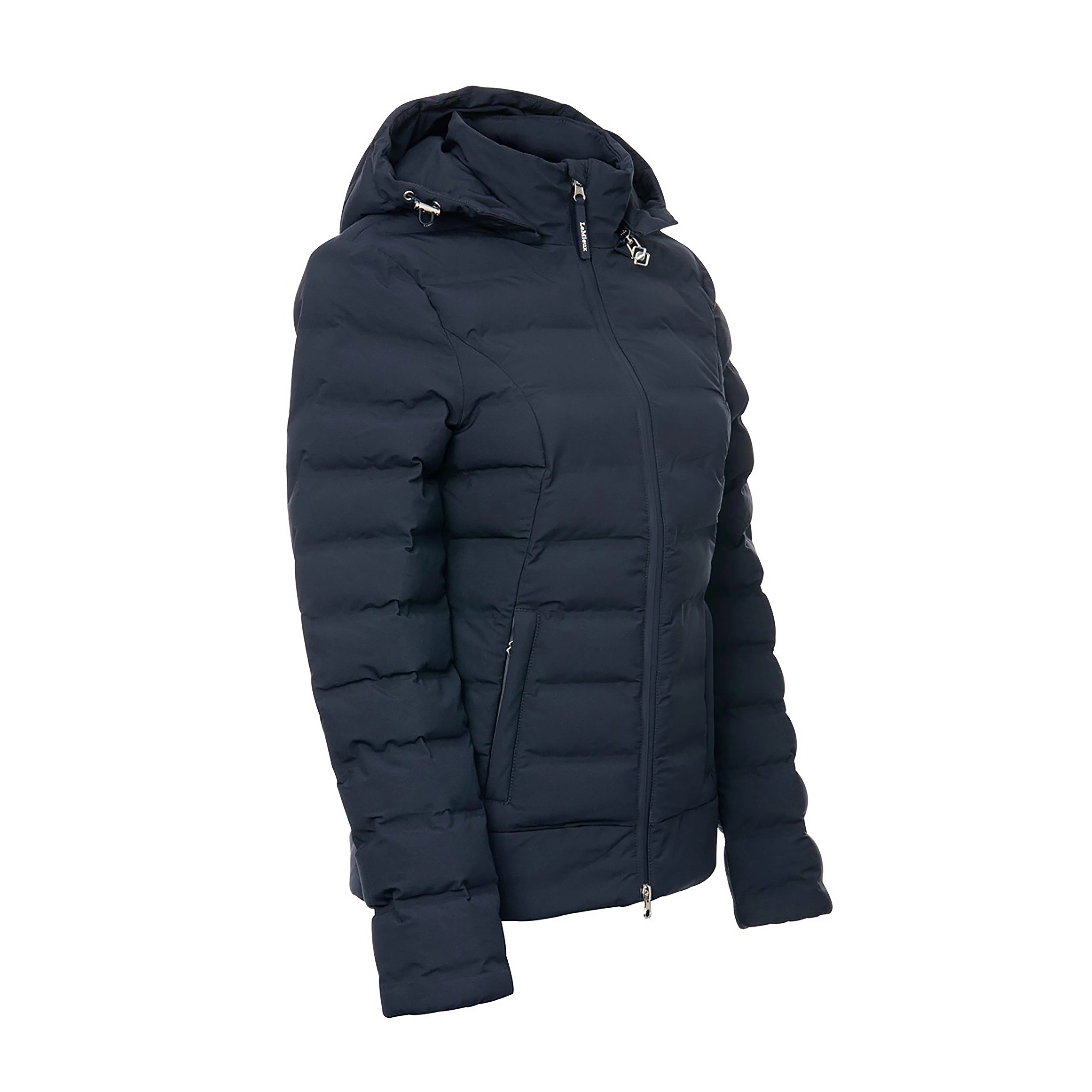 Womens Elise Waterproof Puffer Navy - Image 3