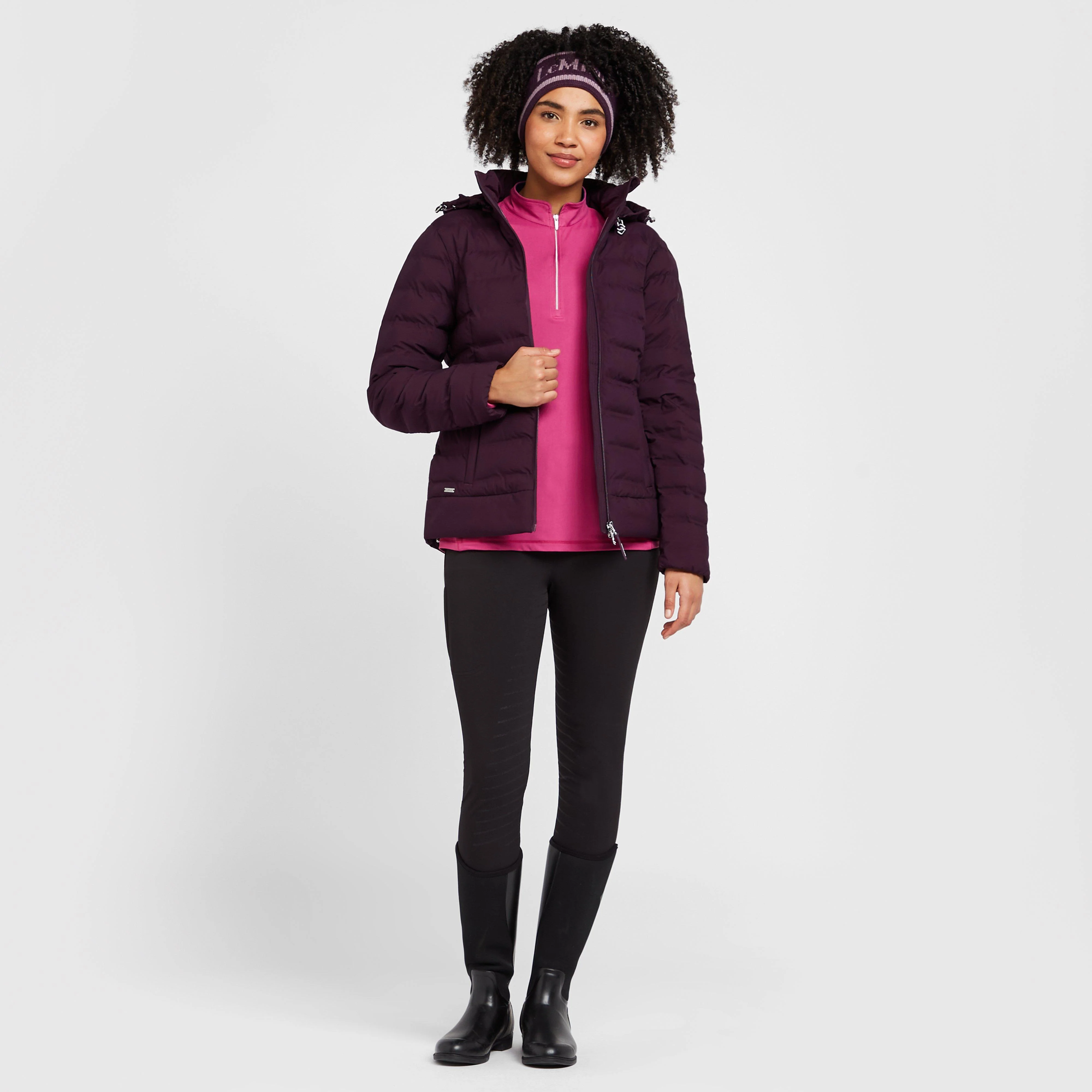 Womens Elize Waterproof Puffer Jacket Fig - Image 3