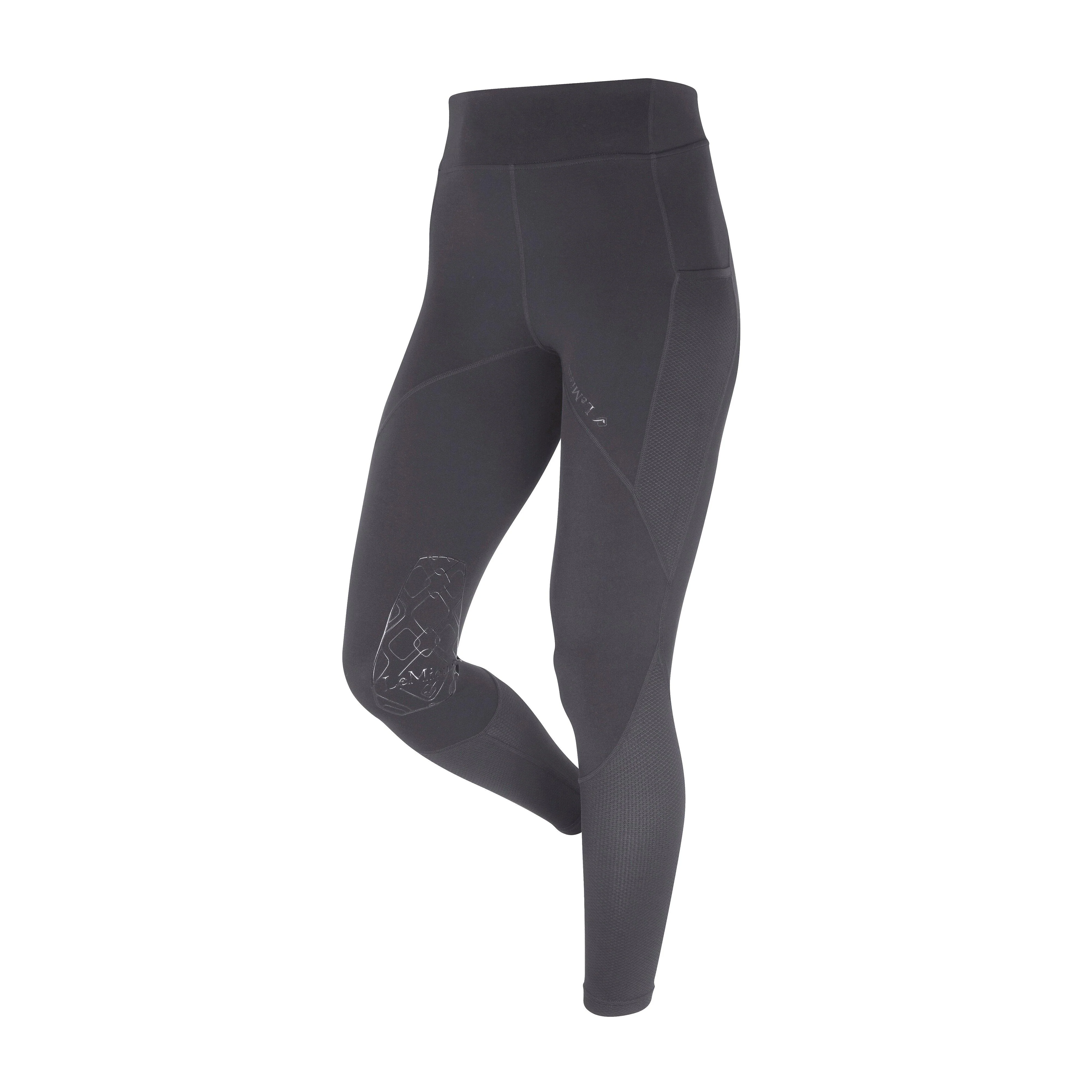 Womens Lucie Mesh Leggings Grey - Image 6