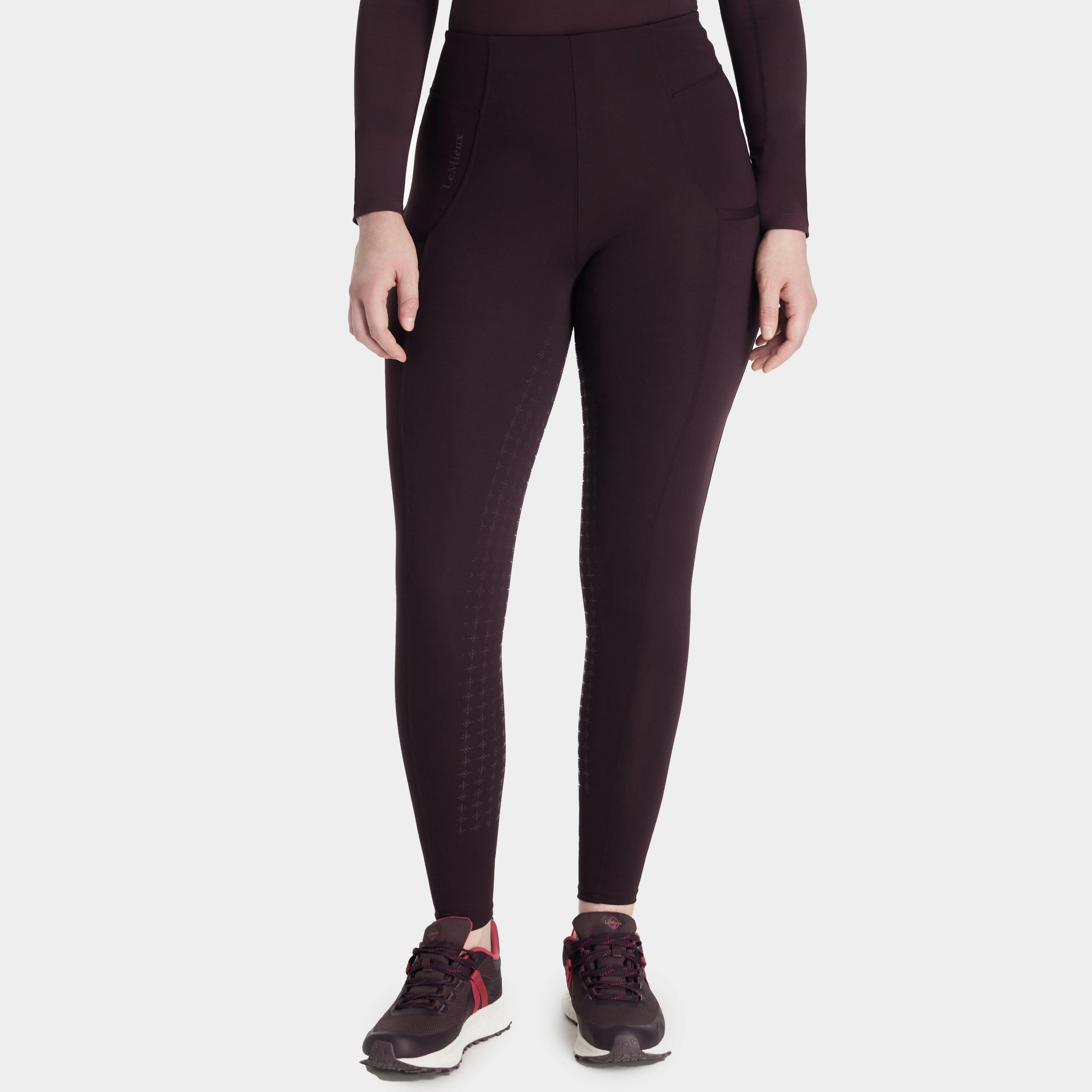 Womens Naomi Pull On Breeches Damson