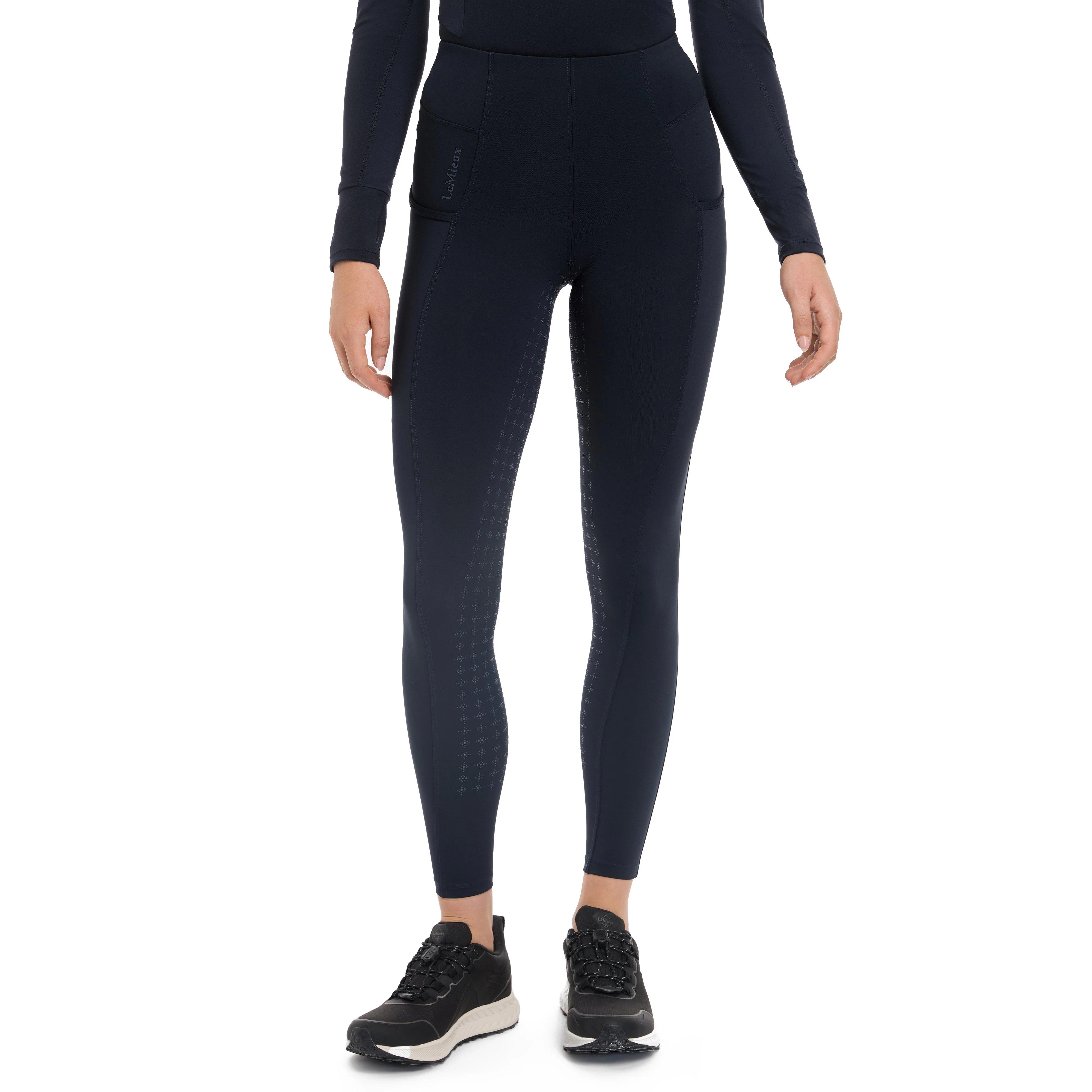 Womens Naomi Pull On Breeches Navy - Image 6