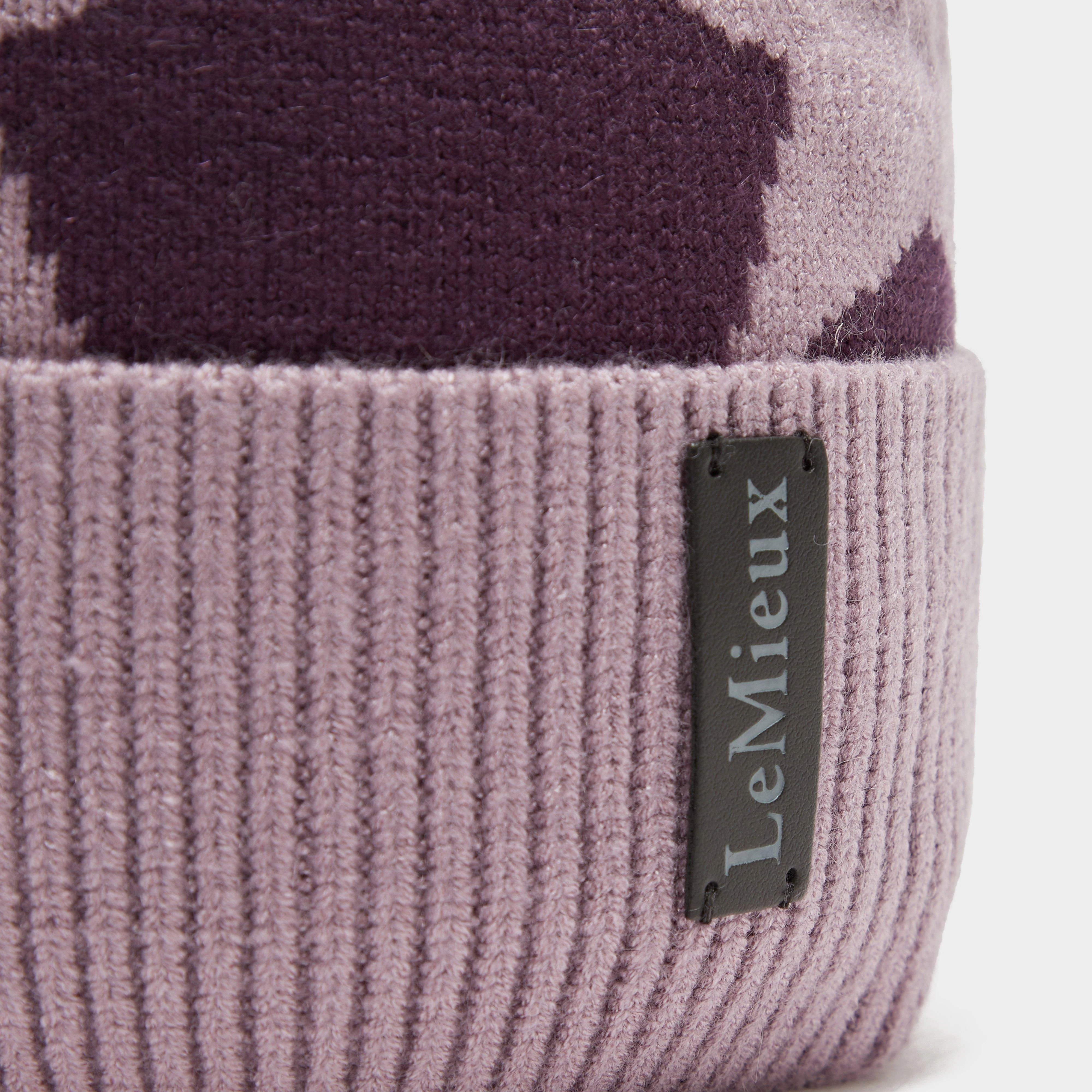 Womens Sasha Beanie Fig - Image 3