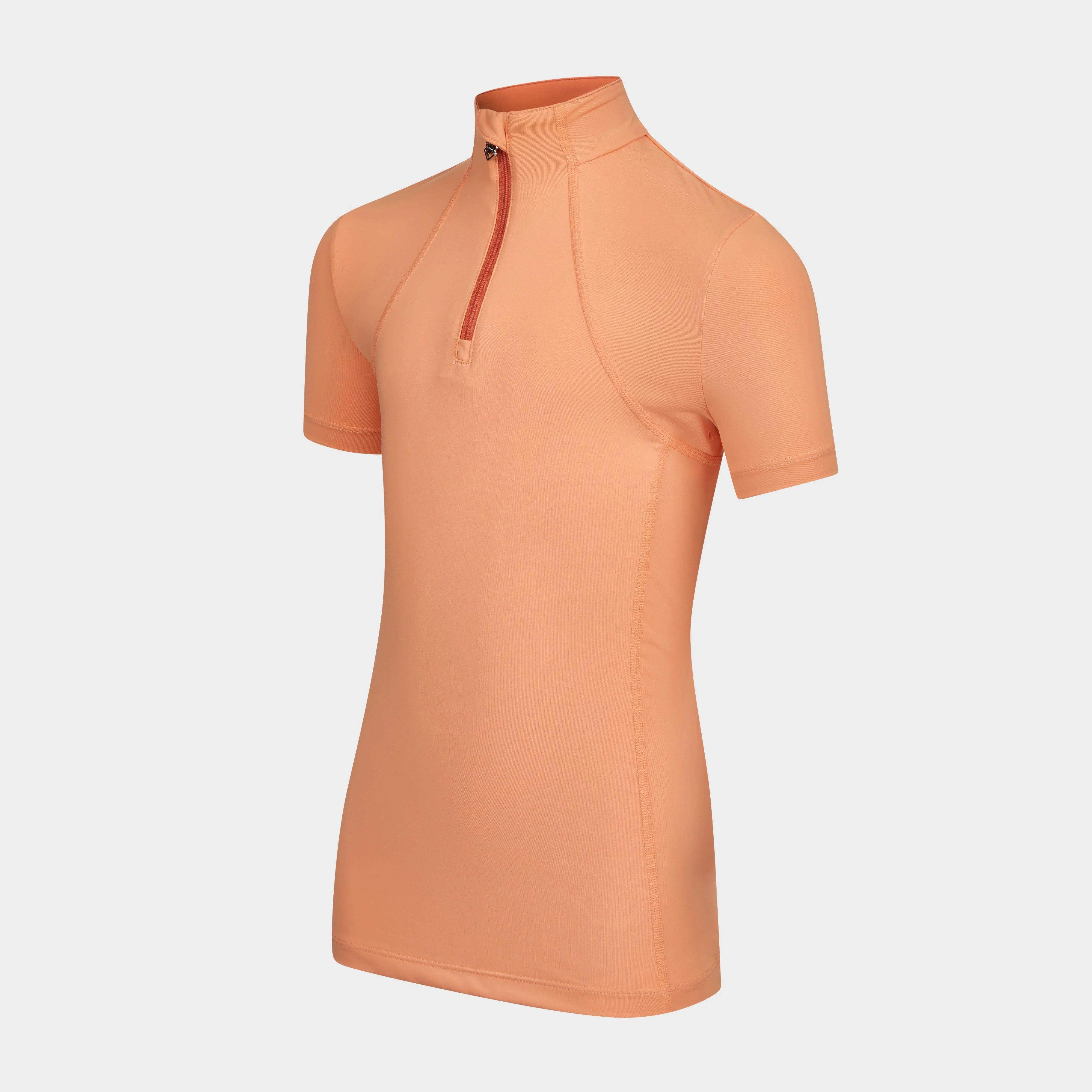 Young Rider Short Sleeve Base Layer Sherbet - Image 3